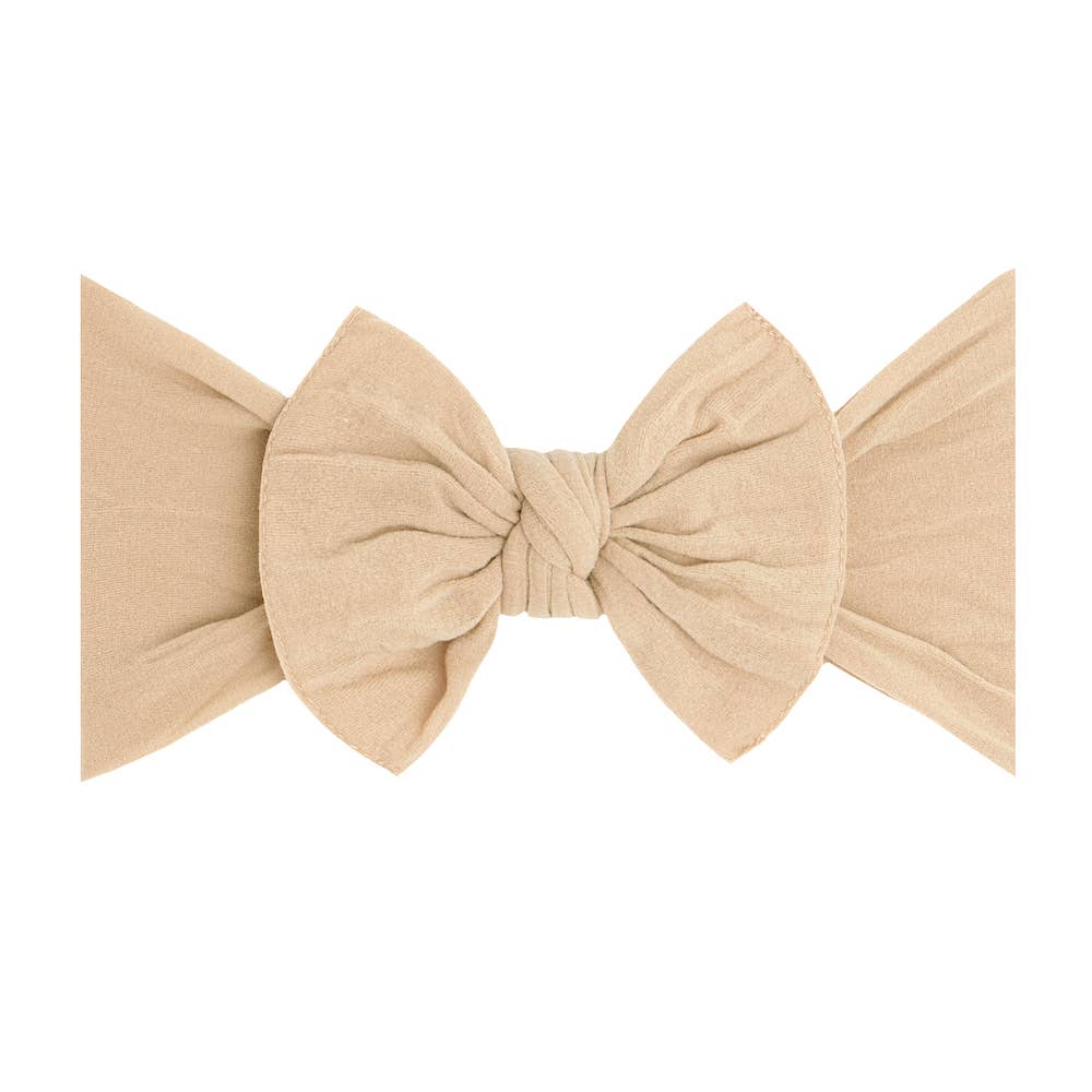 Baby Bling® The Original Knot Soft Nylon Headband: Petal