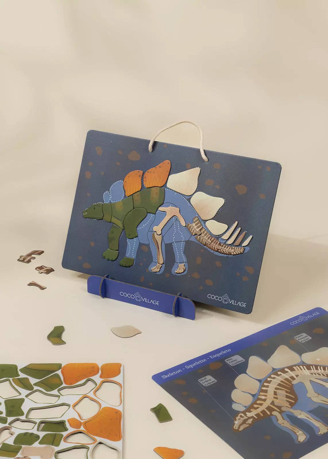 Magnetic Interactive Board – Meet the Stegosaurus