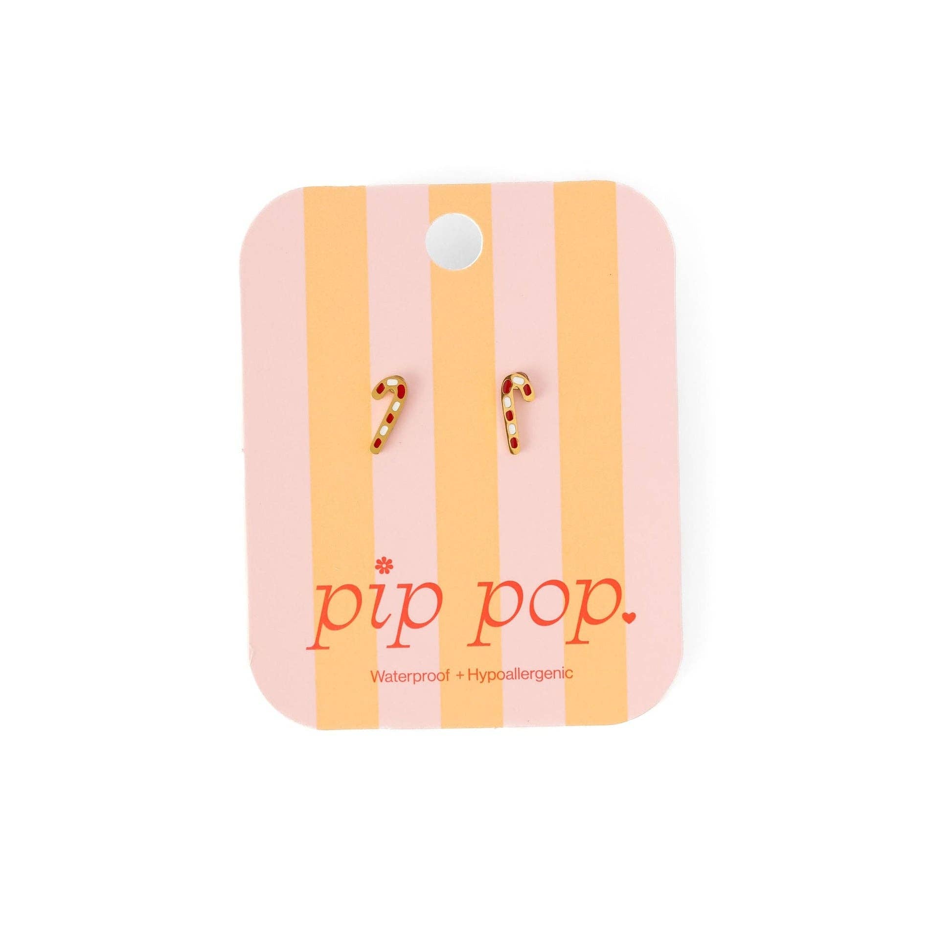 Candy Cane Earring