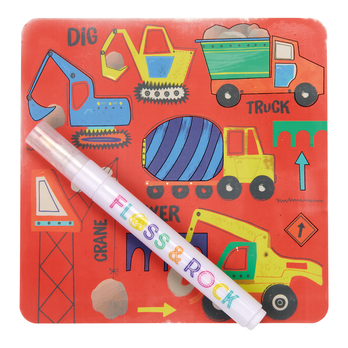 Construction Water Pen and Cards