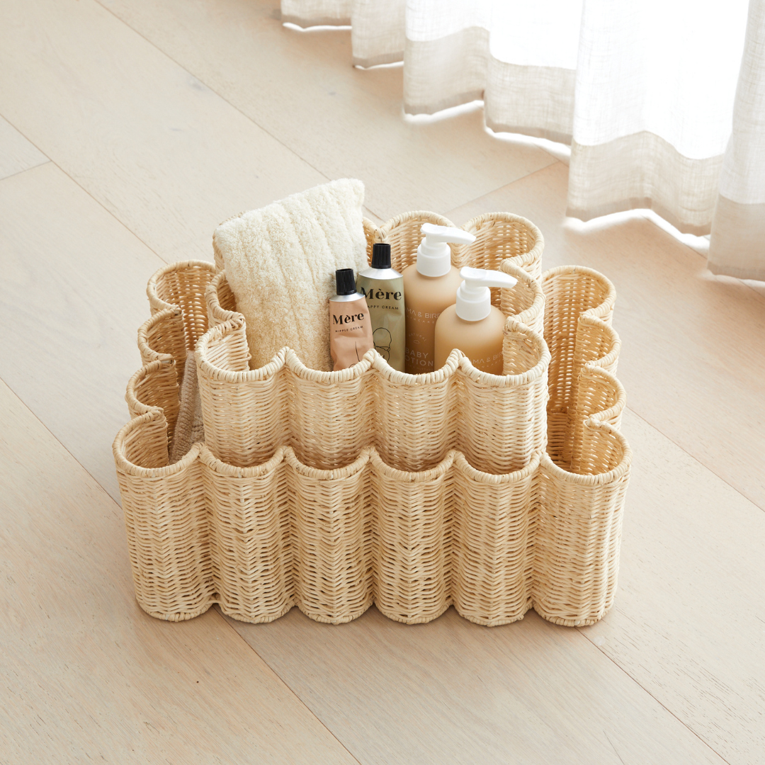 BLOSSOM WAVY BASKET SET