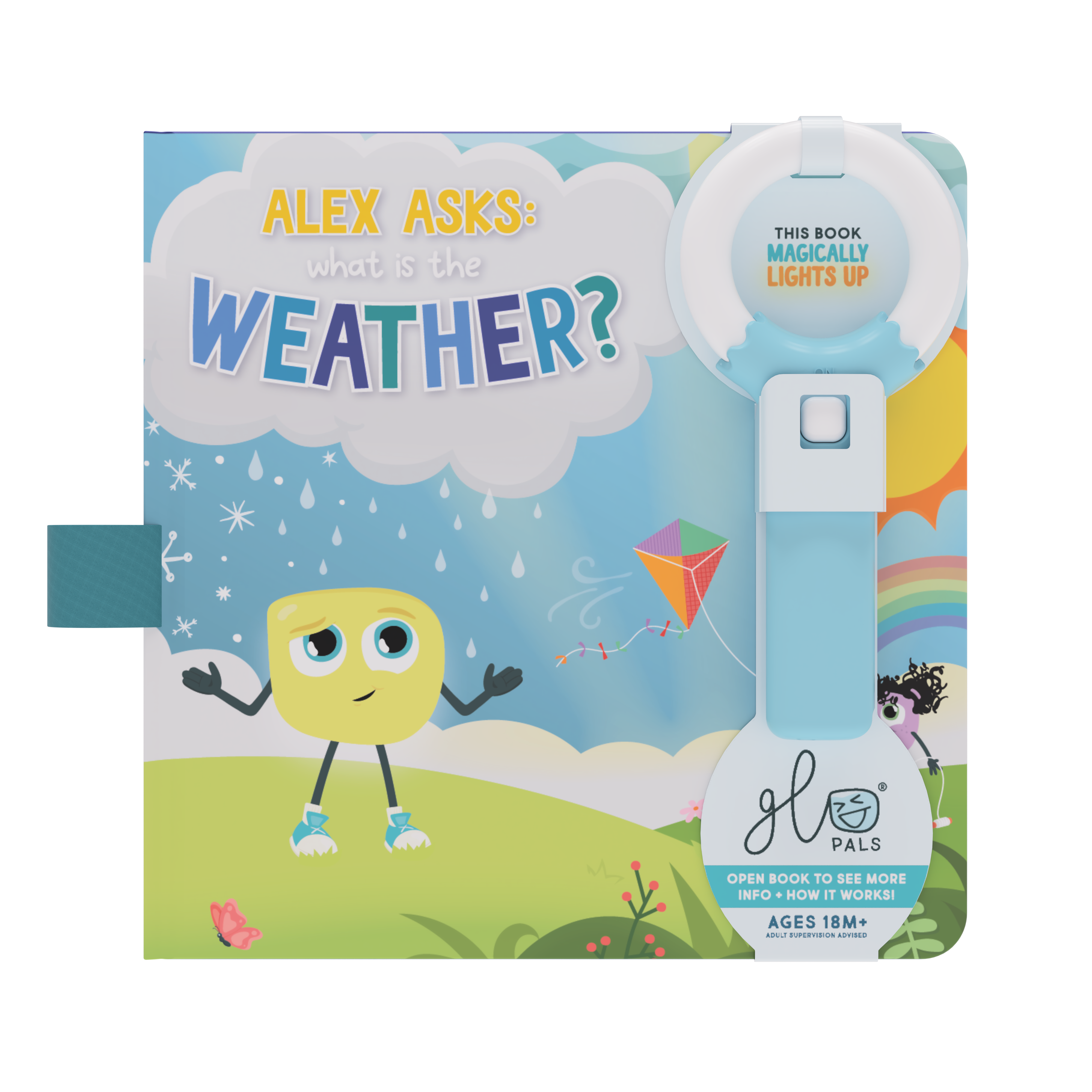 Glo Pals Light Up Book - Alex Asks: What is the Weather