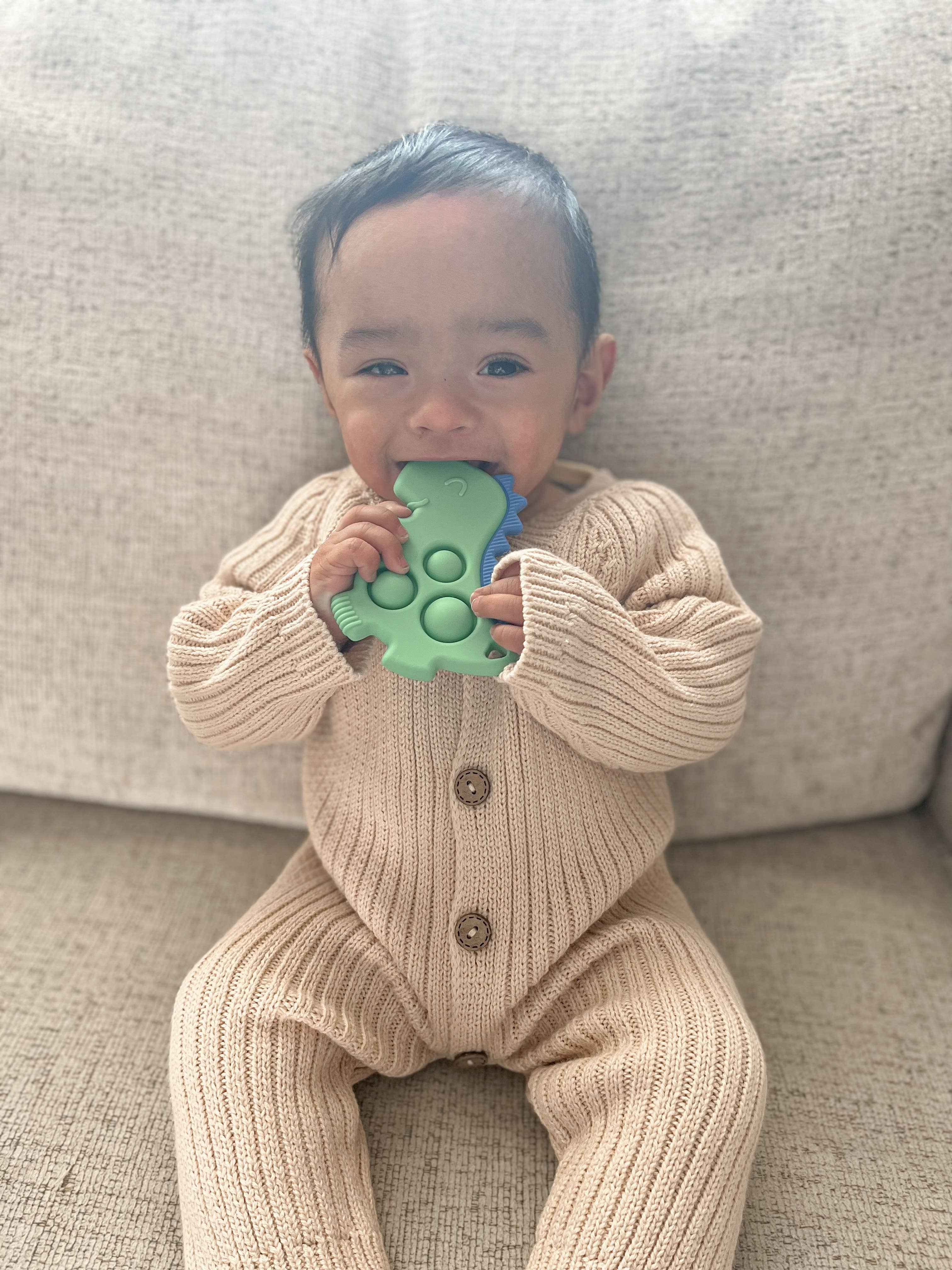 Itzy Pop™ Sensory Popper Toy: Mushroom