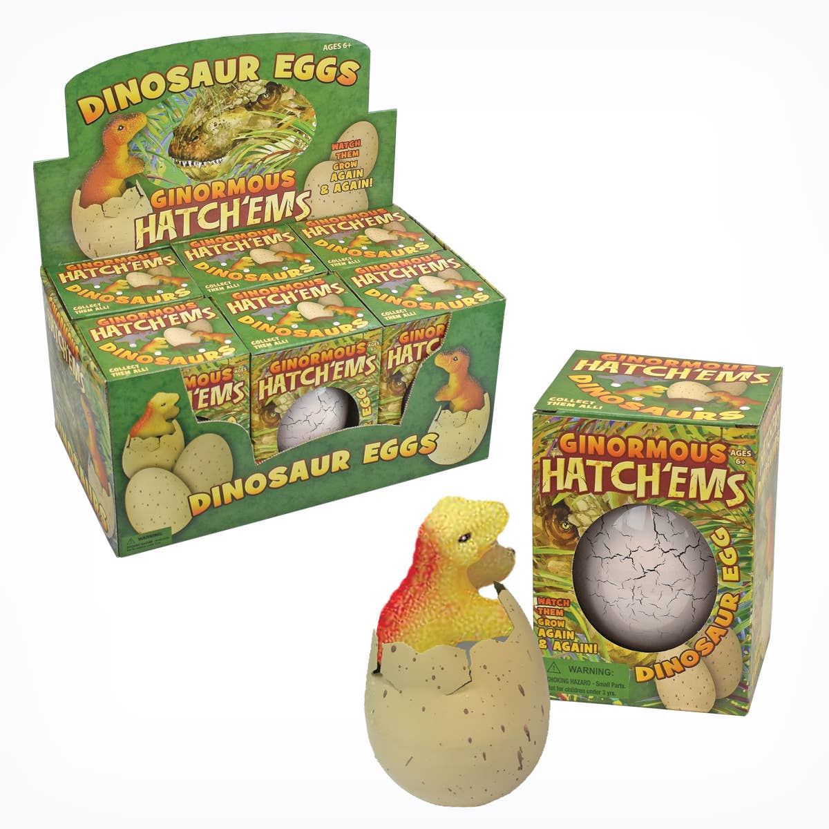 Ginormous Dinos (Hatch'ems) | Watch them Grow!