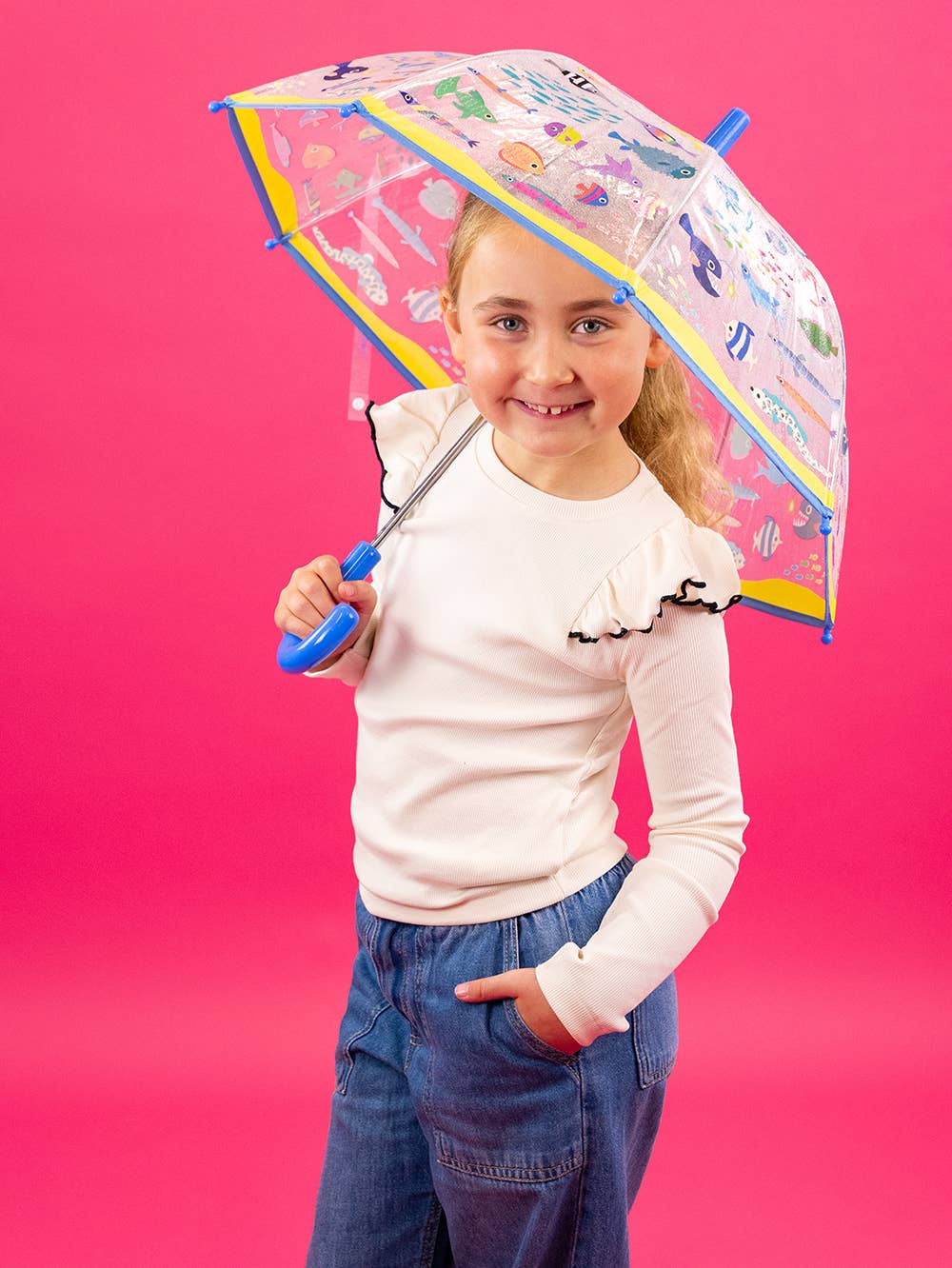Ocean Transparent Color Changing Umbrella