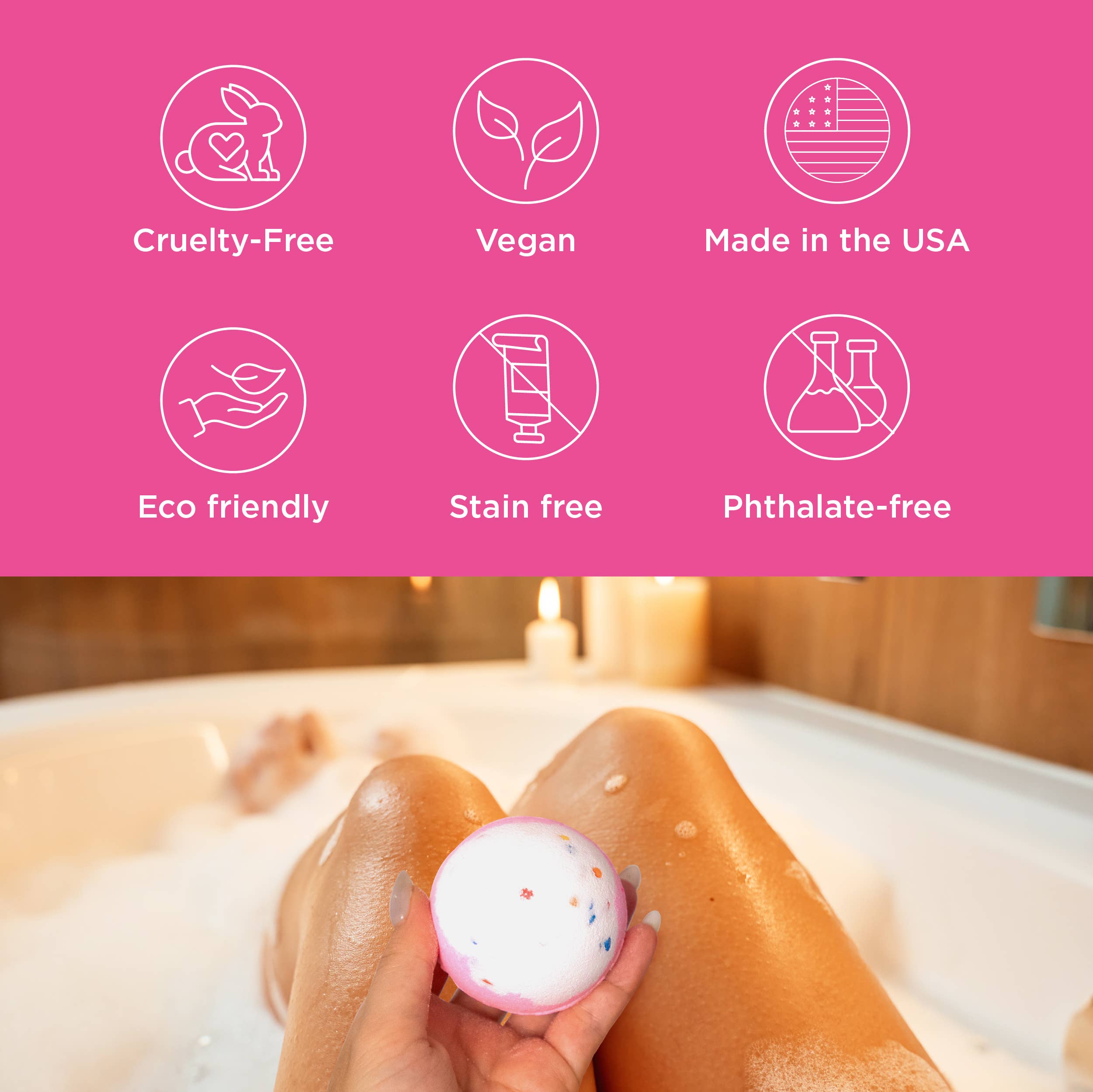 1 Pack Birthday Cake Bath Bomb