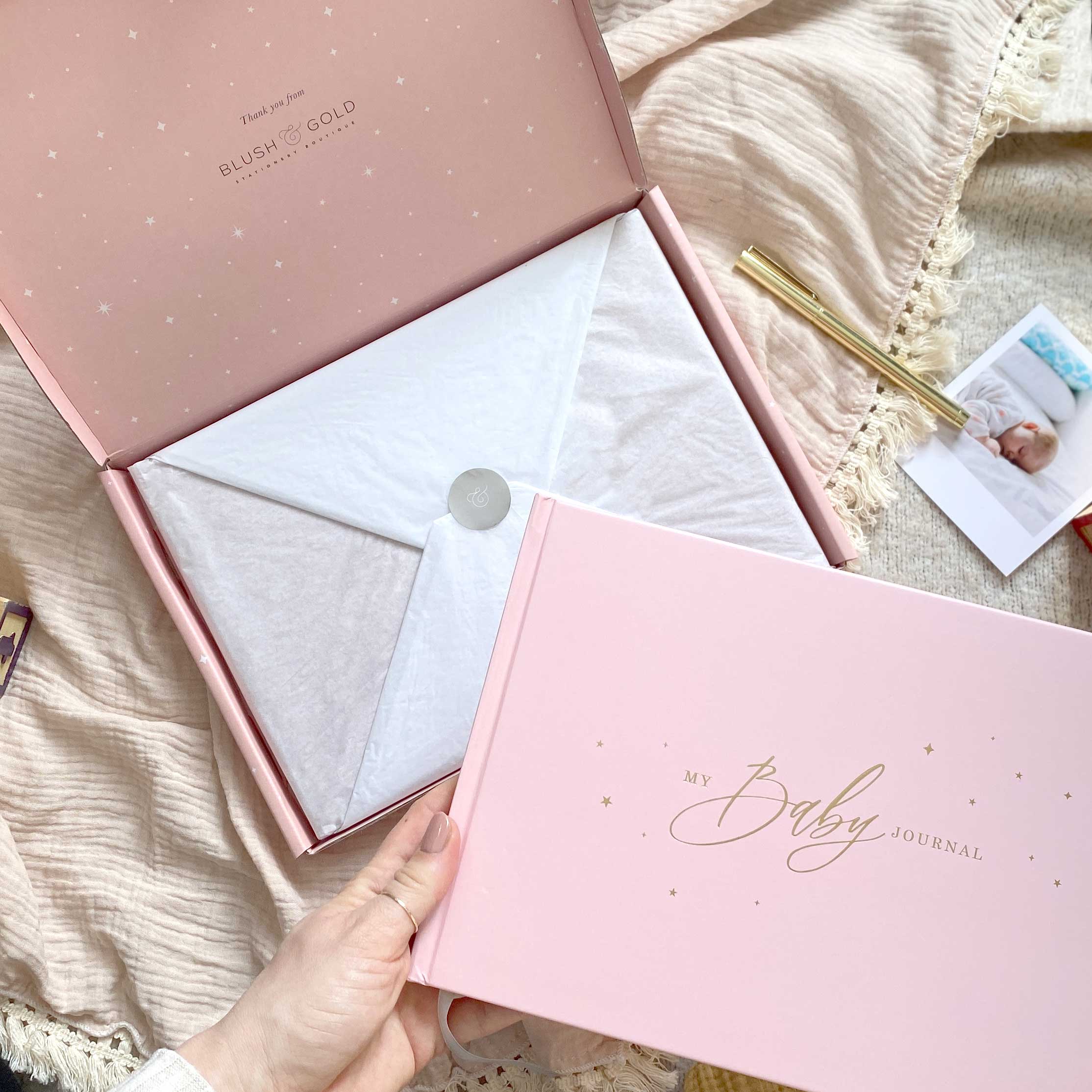 My Baby Journal (Blush) - Gift For New Parents
