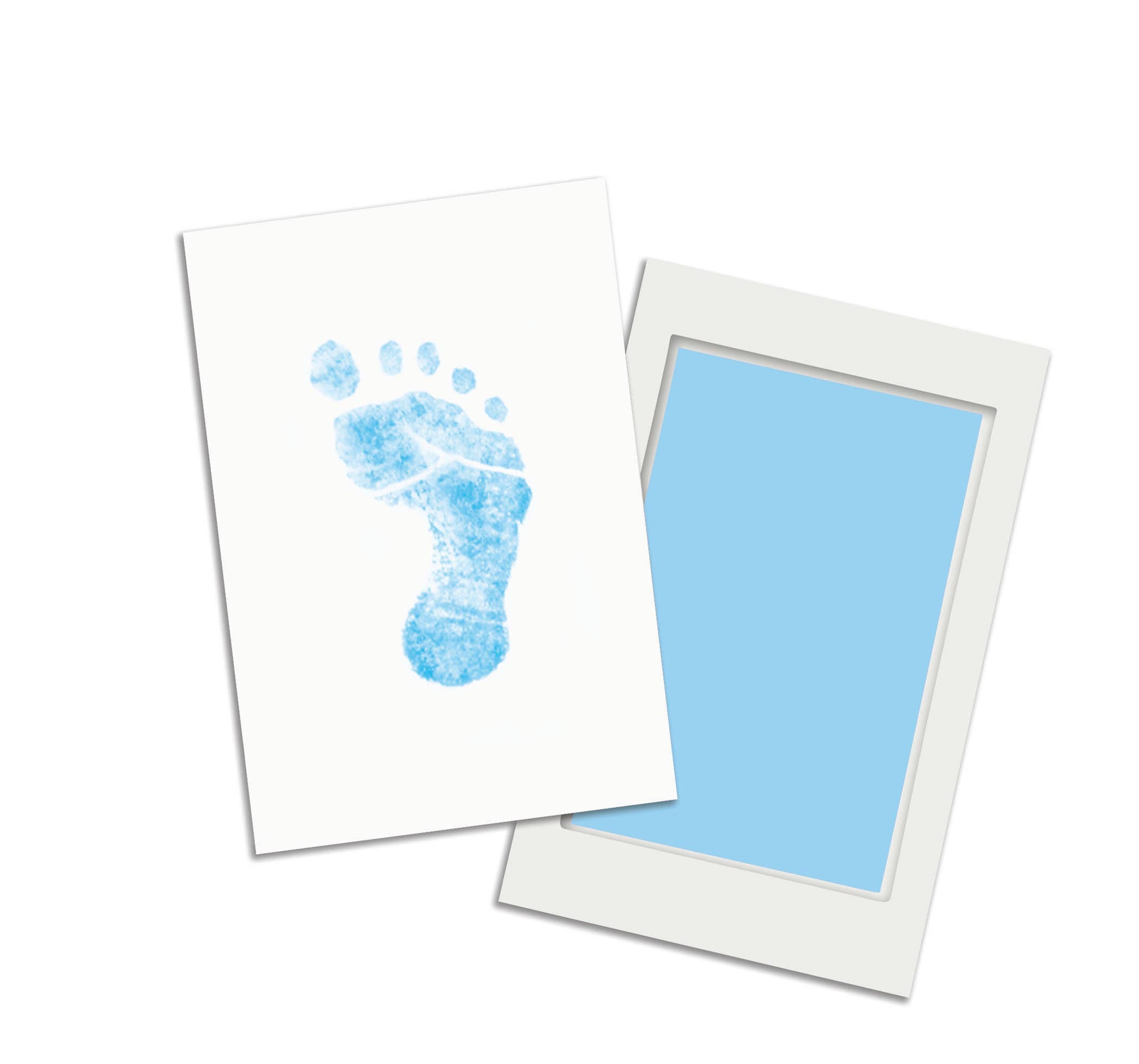 Baby Handprint or Footprint Clean-Touch Ink Pad Kit: Black