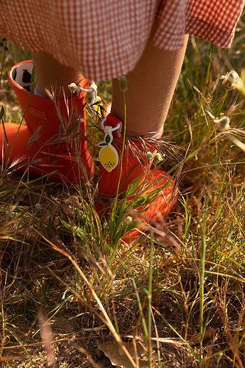 Rain boots • farmhouse • ladybird red