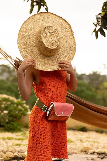 fannypack small | farmhouse | flower pink