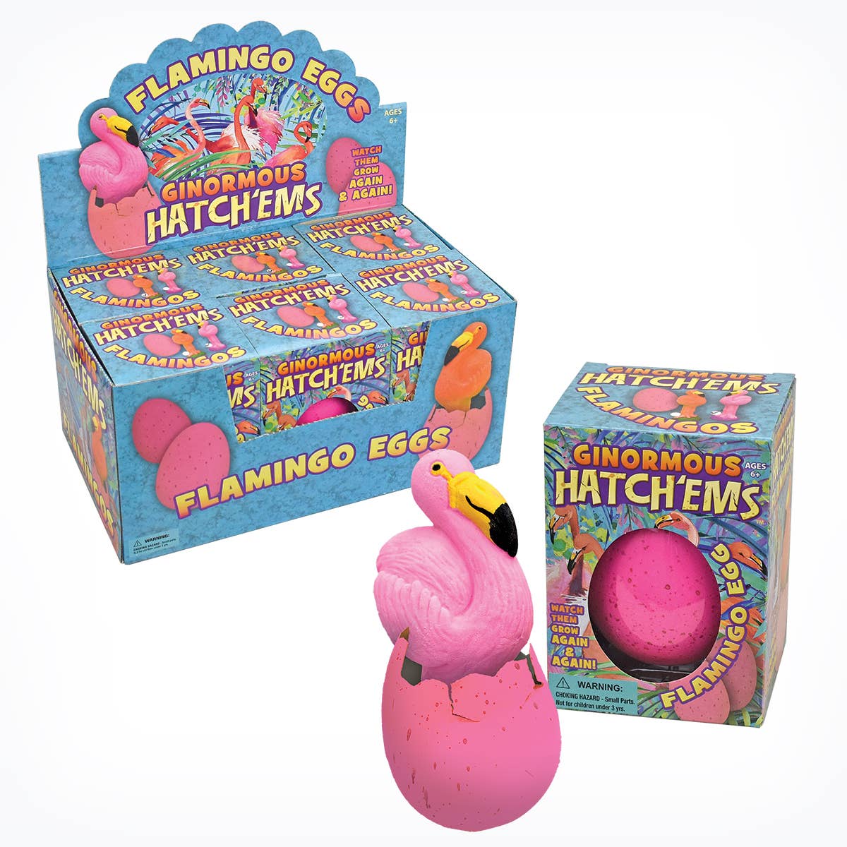 Ginormous Flamingos (Hatch'ems) | Watch them Grow!