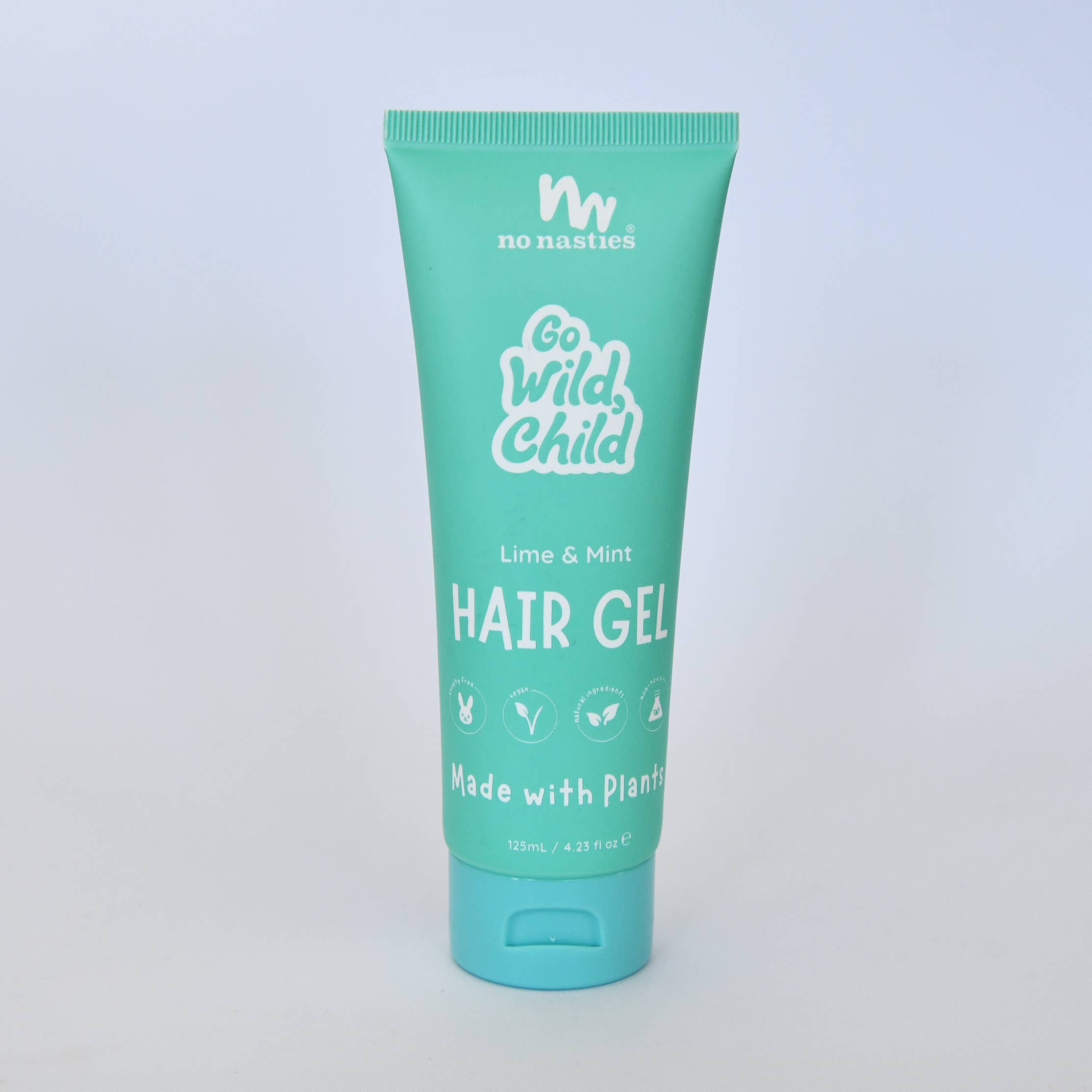 Natural Plant Based Hair Gel in Zesty Lime and Fresh Mint