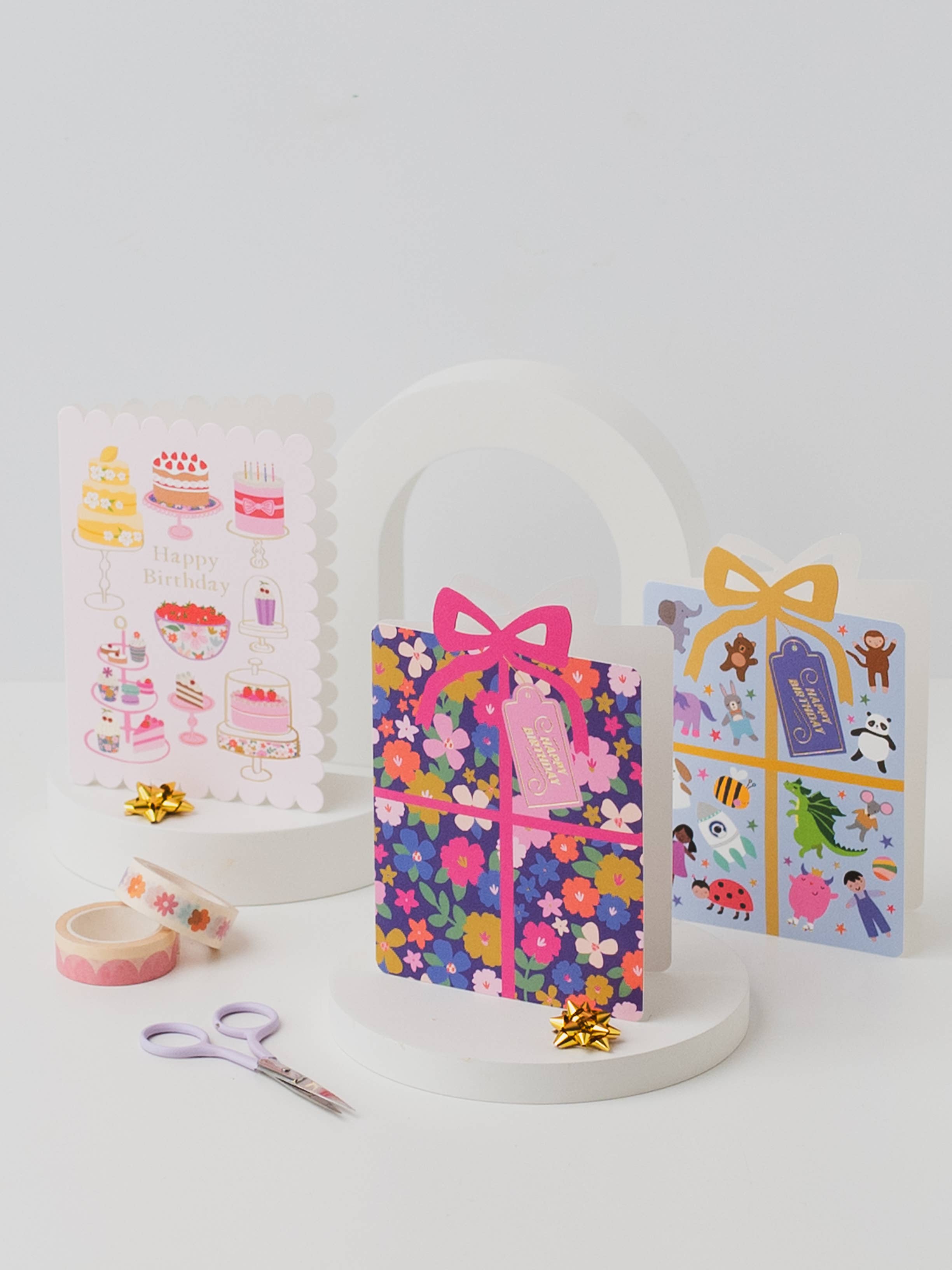 Wrapped in Wonder Present Card
