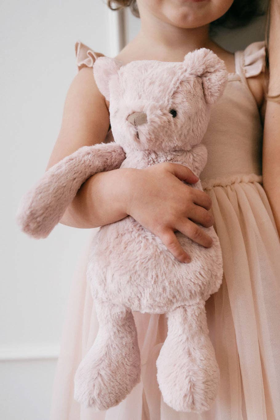 Plush Teddy Bear - Powder Pink