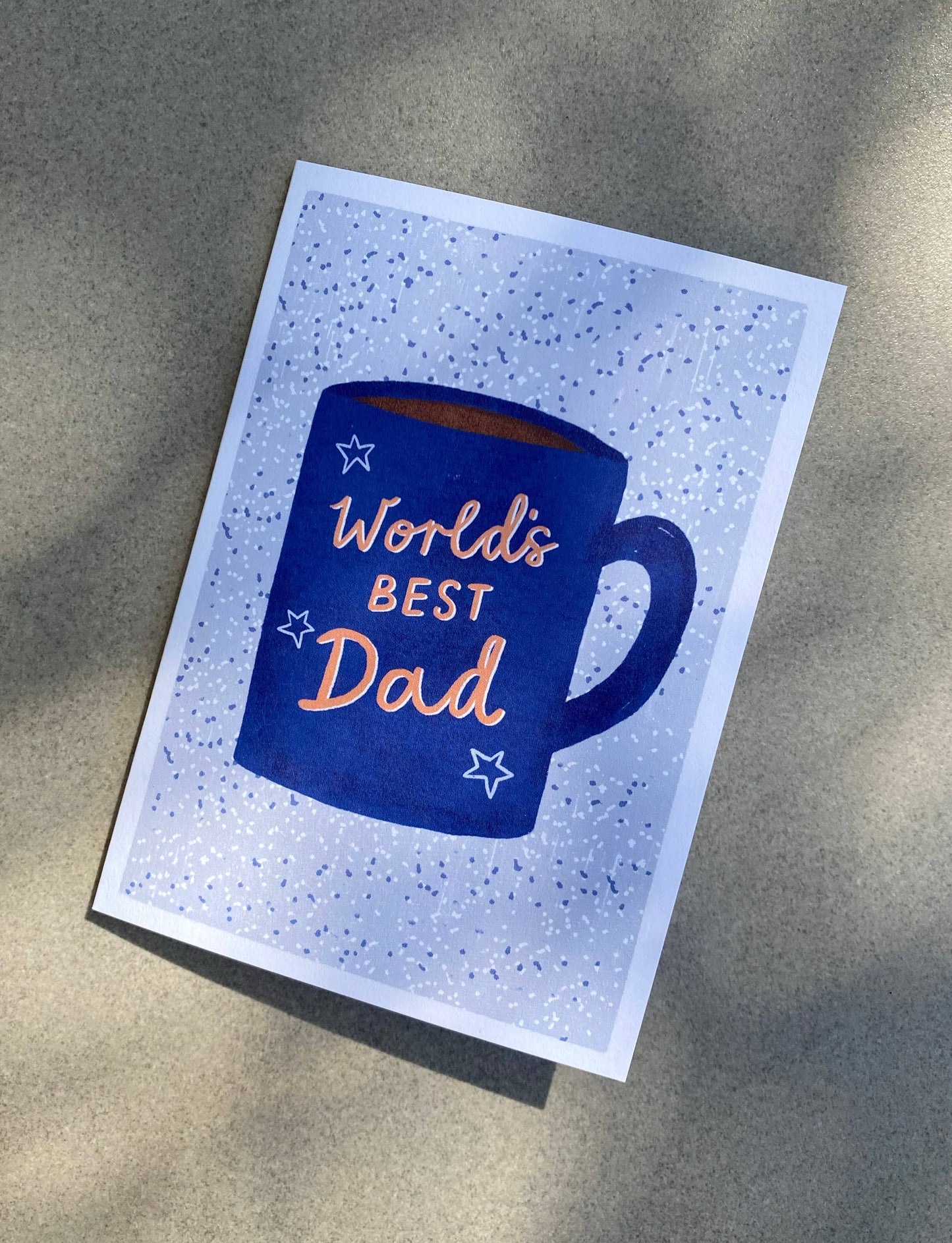 World's Best Dad Mug Card - Father’s Day | Dad Birthday