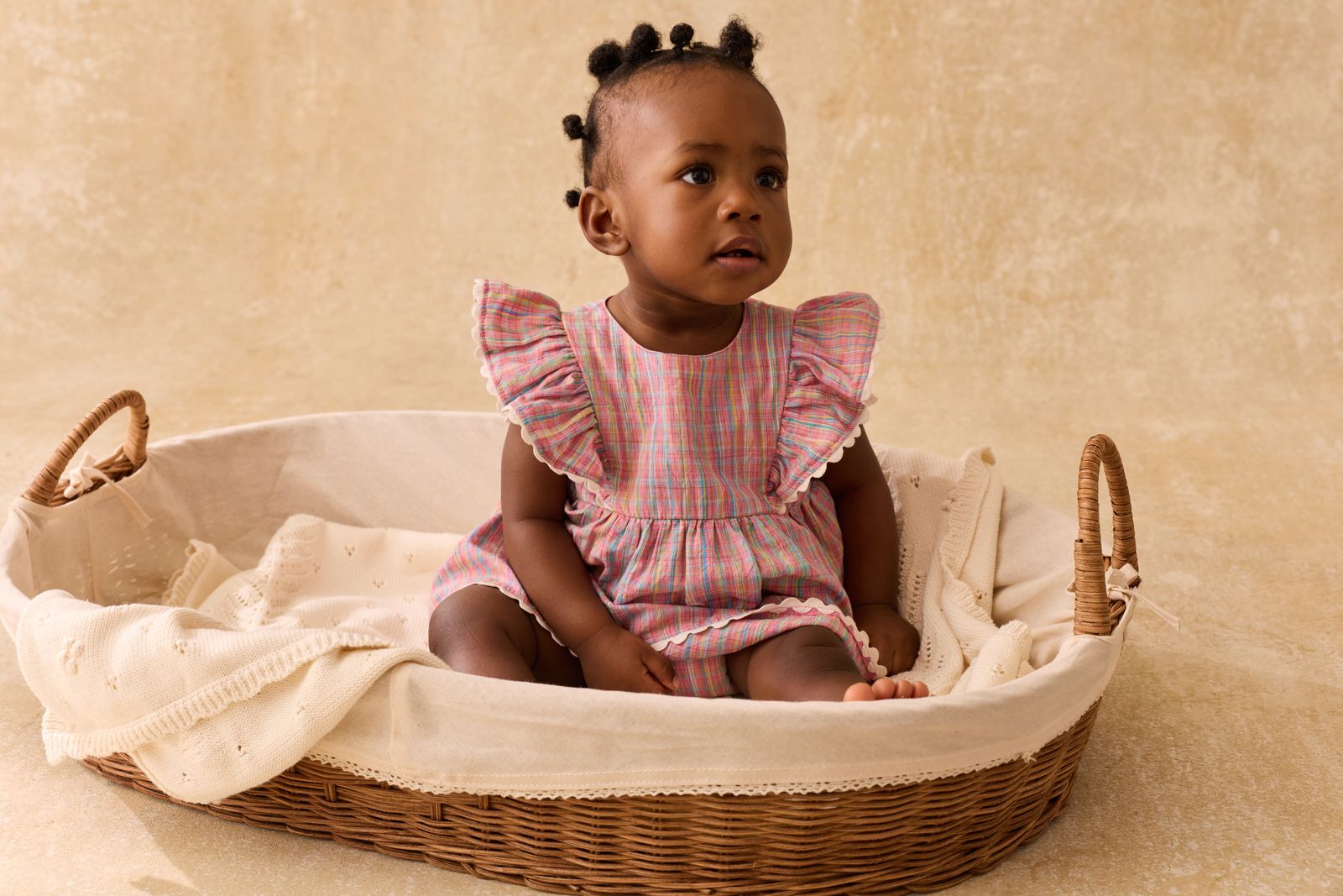 Rompers Lena - Pink Pomelo Checks