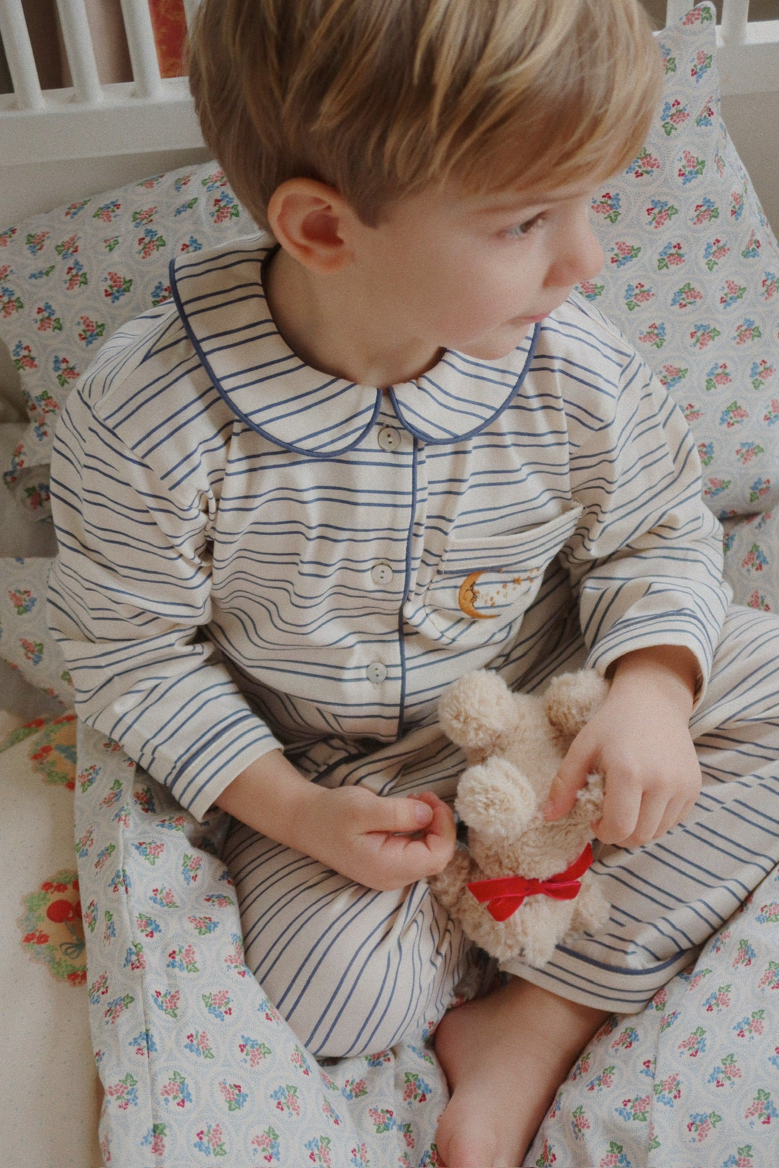 Pio Set Gots - Indigo Butter Stripe