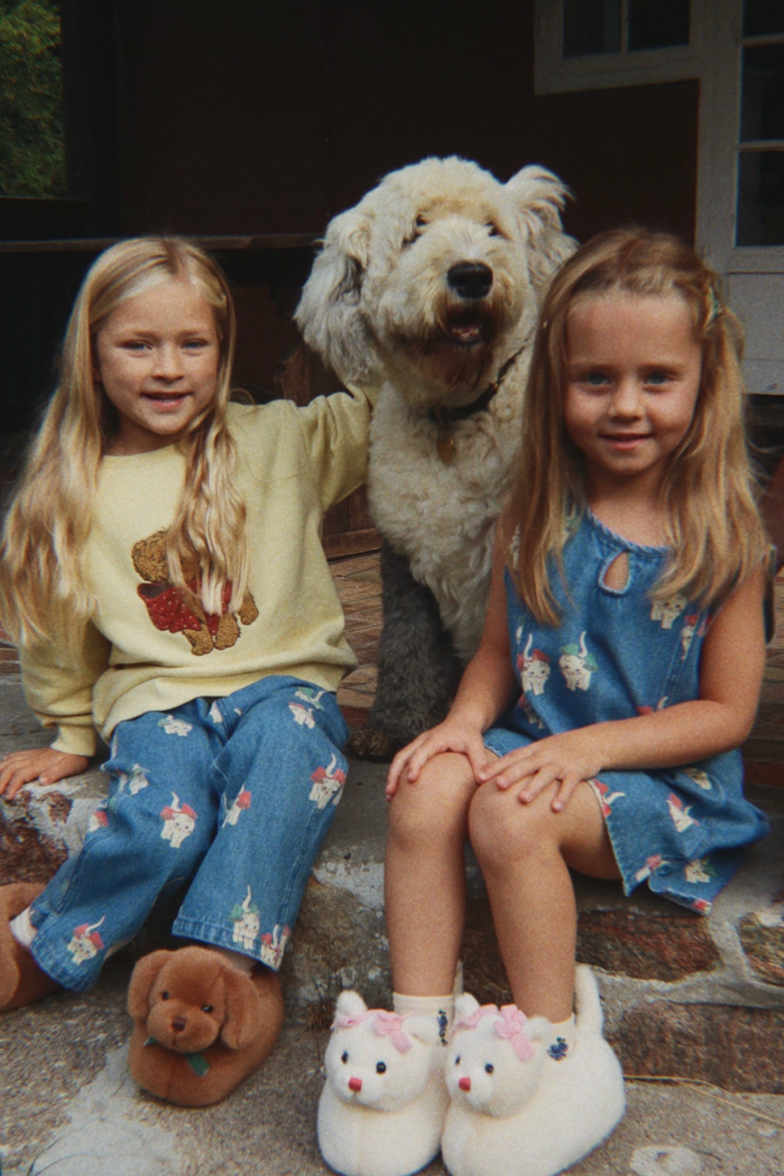 Sausage Dog Slippers - Chicory Coffee