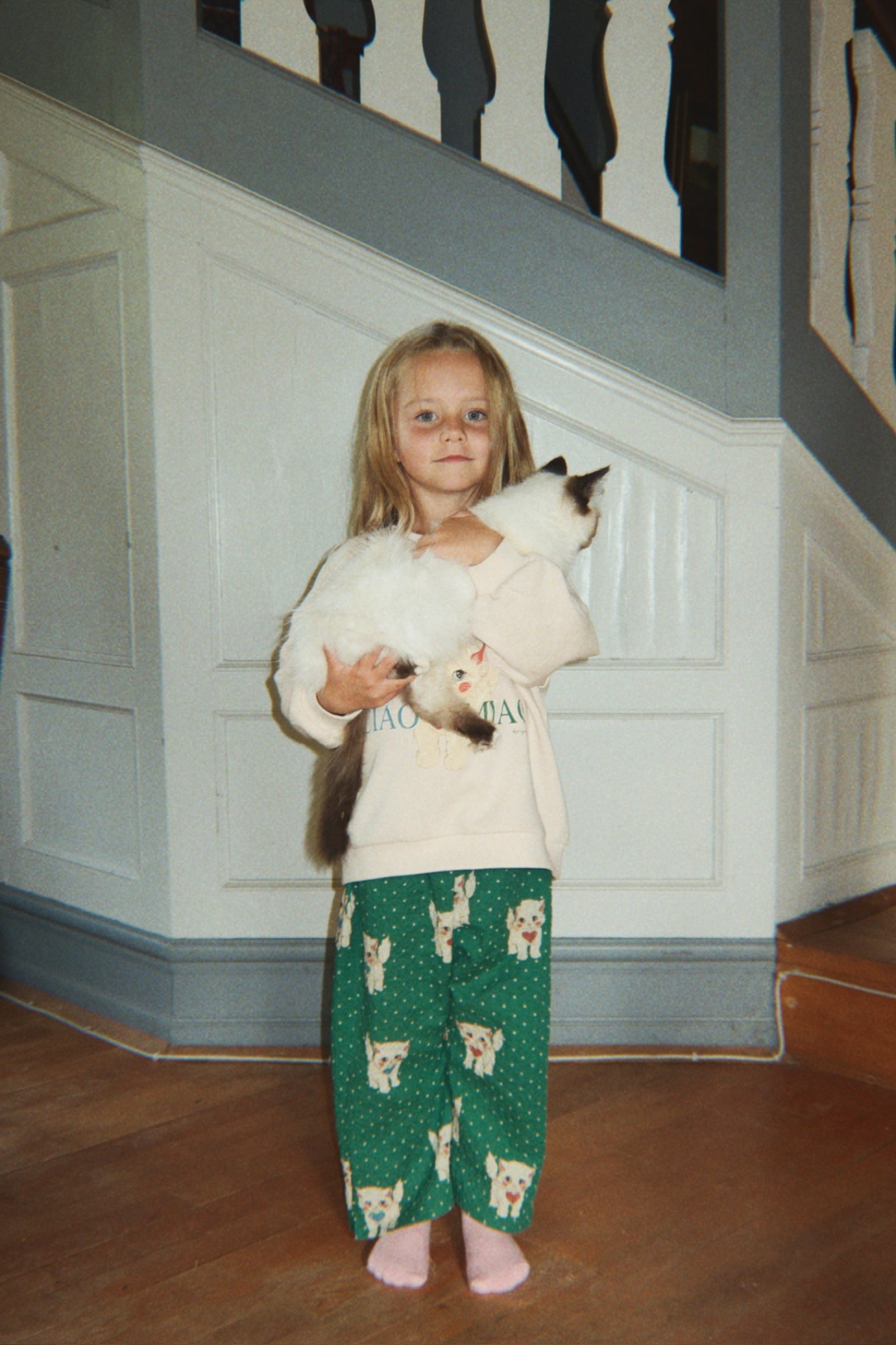 Elin Pants GOTS - Dot Miao Verde