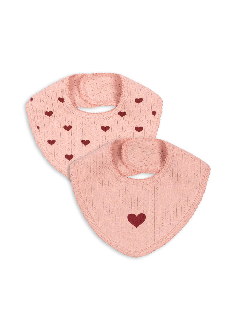 Minnie 2 Pack Bib - Mellow Rose