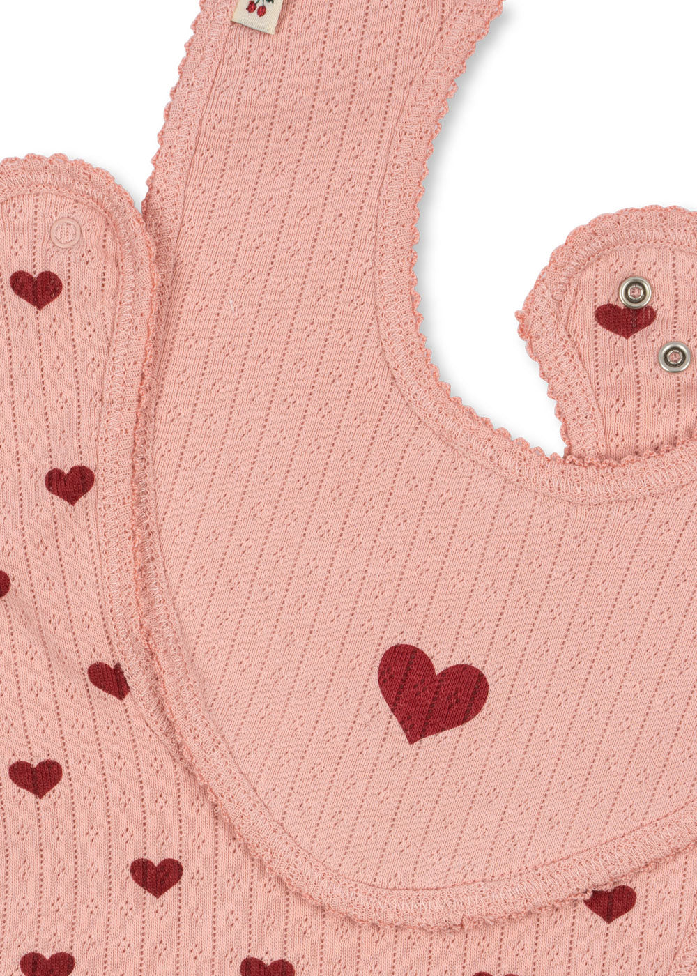 Minnie 2 Pack Bib - Mellow Rose