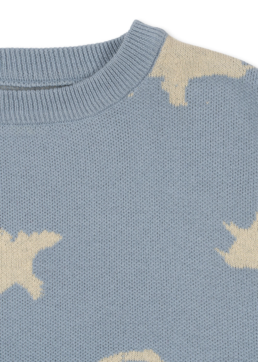 Lapis Knit Sweater Gots - Dino Mist