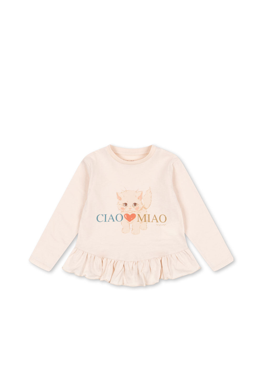 Kitty Frill Tee GOTS - Ciao Miao