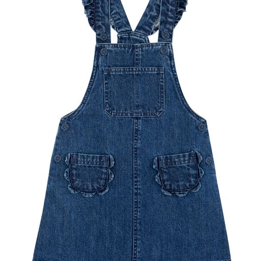 DENIM ROBE DRESS