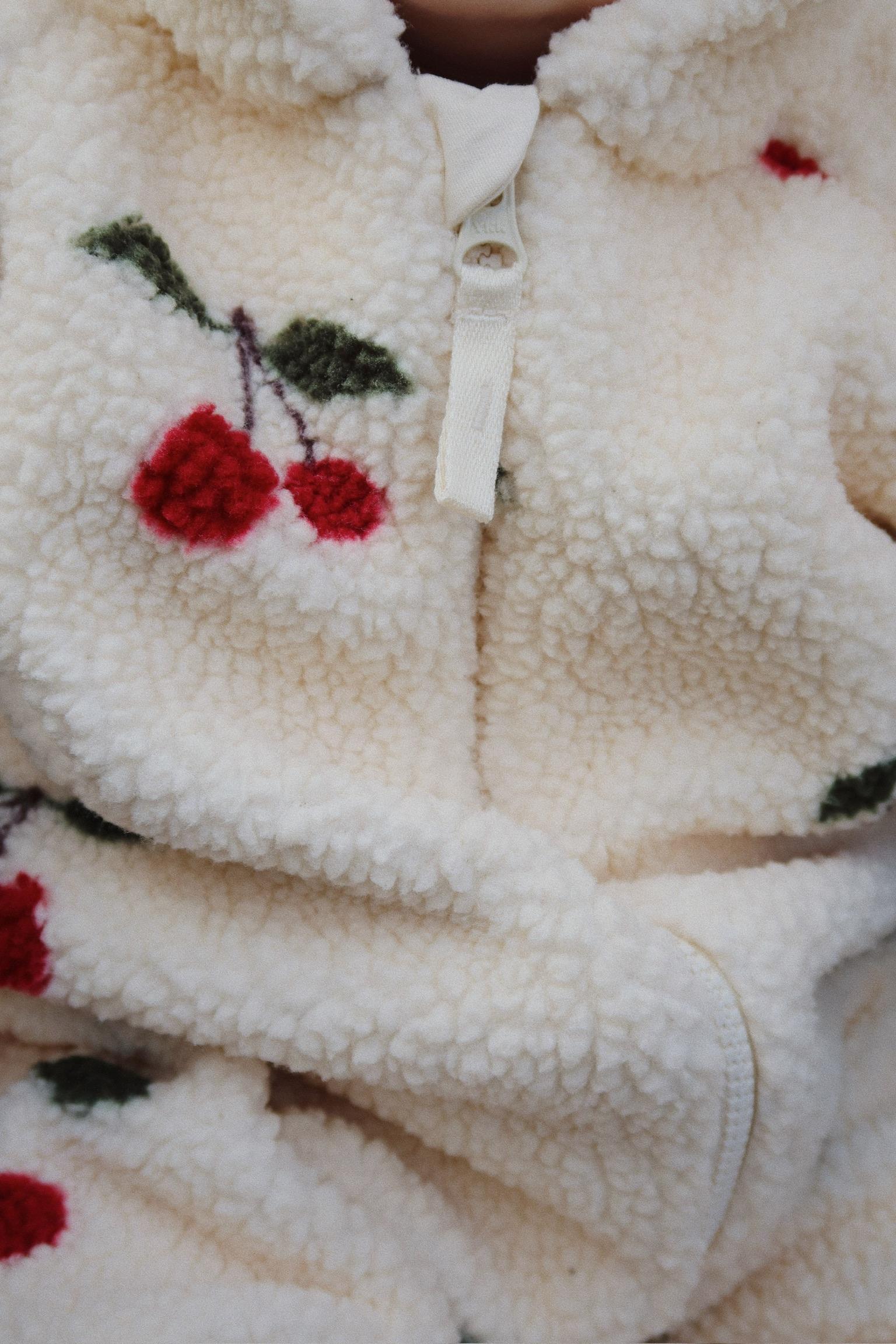 Jody Teddy Onesie - Ma Grande Cerise