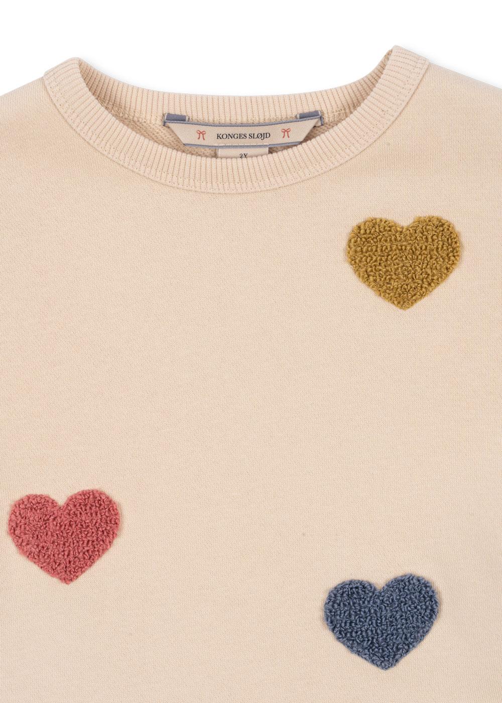 Lou Terry Sweat Dress OCS - Multi Heart