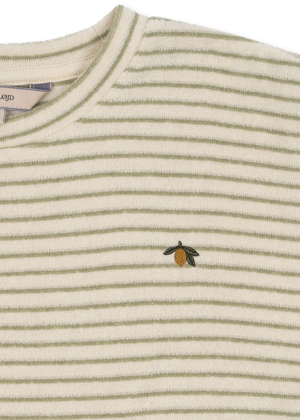 Itty Sweatshirt Gots - Tea Stripe