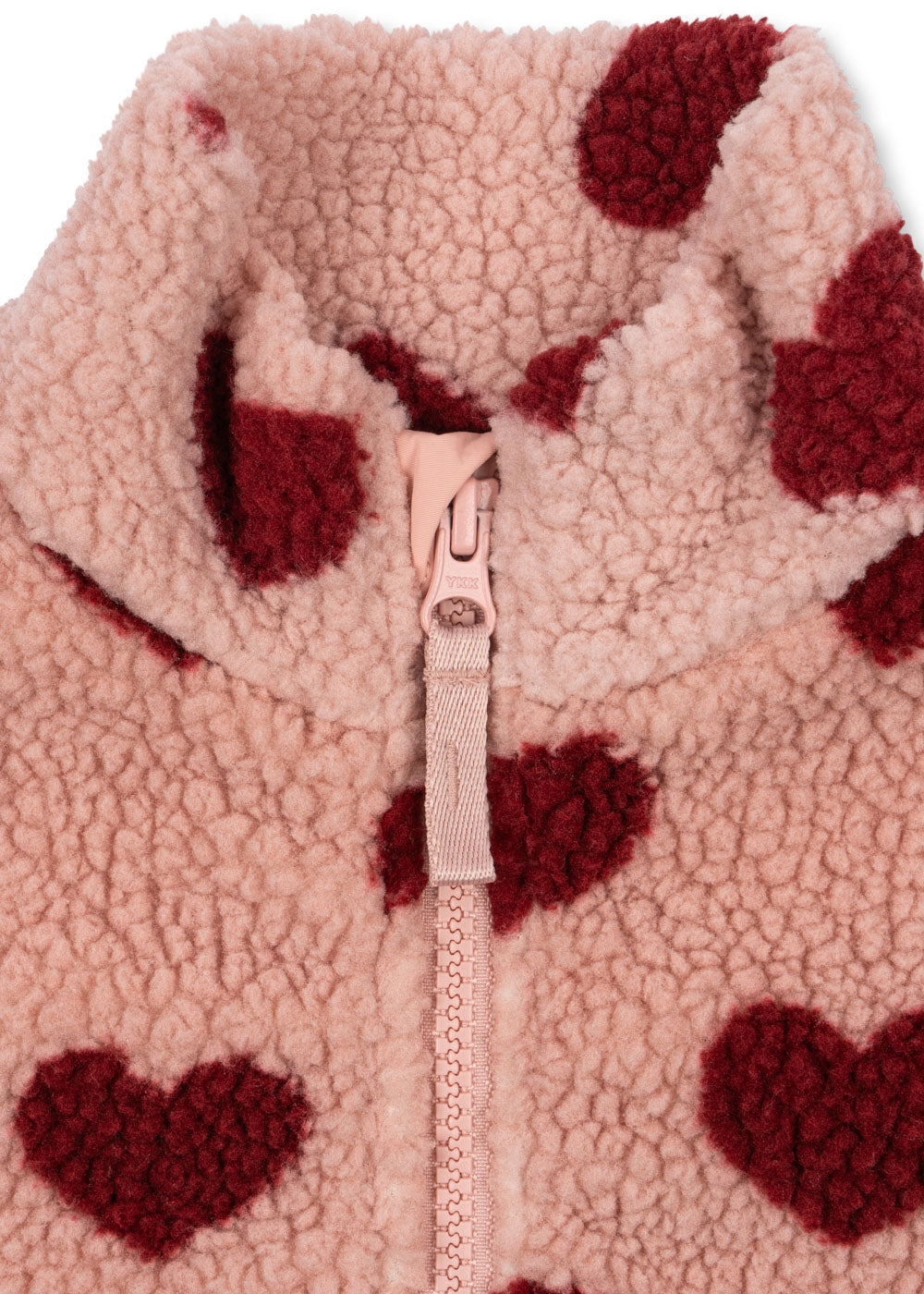 Jody Teddy Half Zip GRS - Coeur Mellow