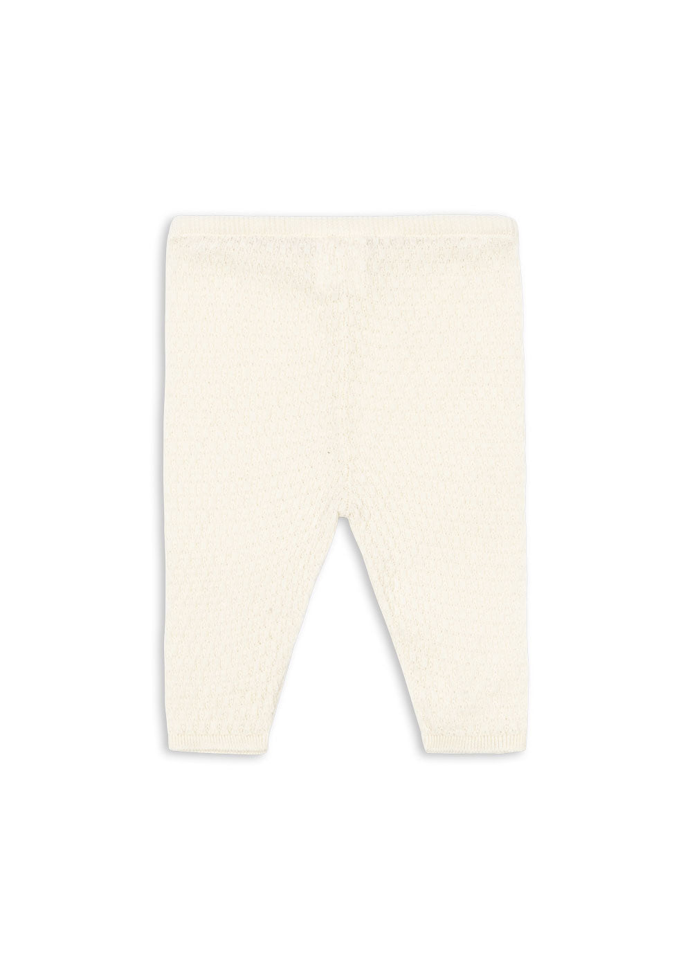 Venti Pointelle Pants - Antique White