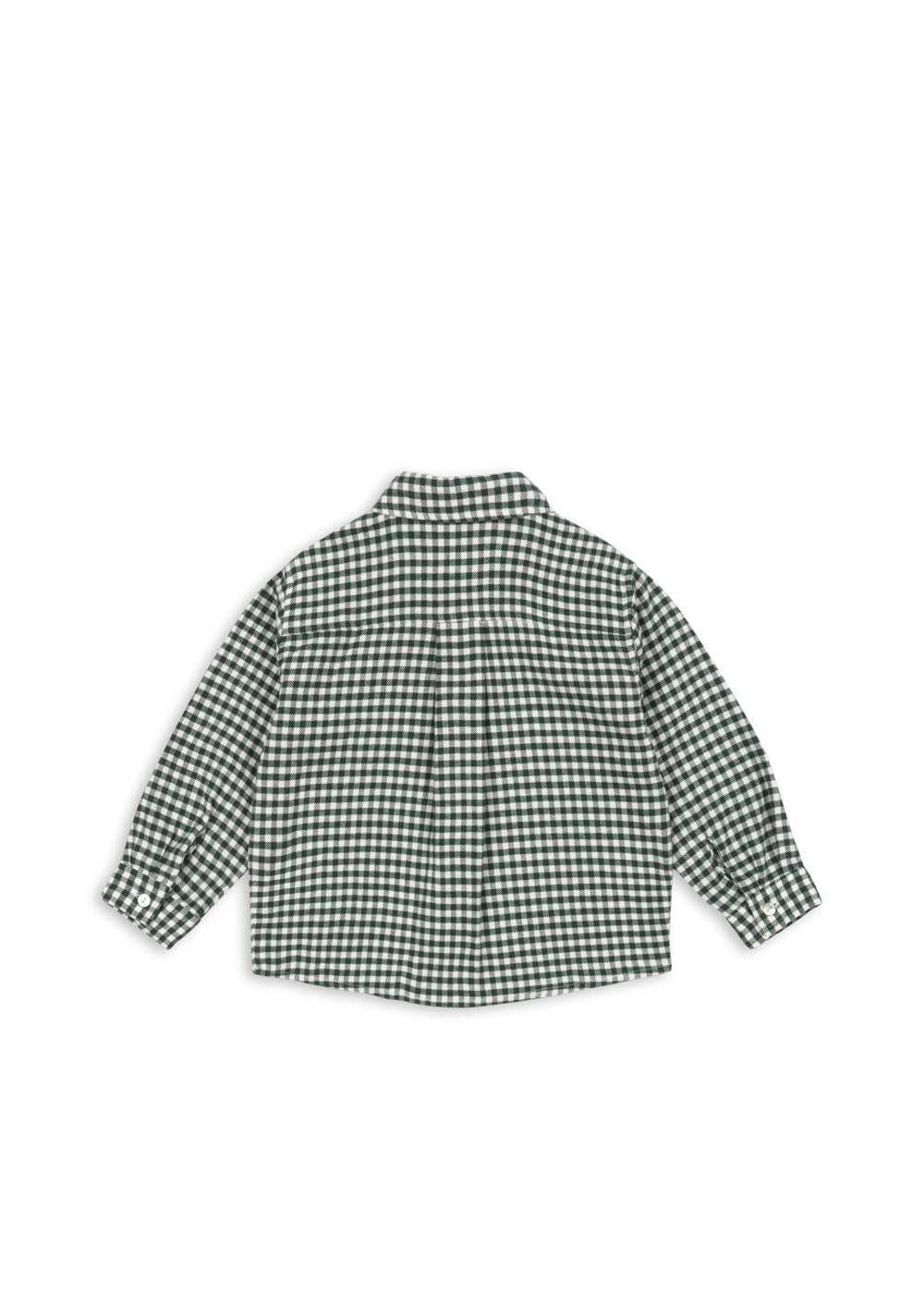 Foret LS Shirt Gots - Green Check