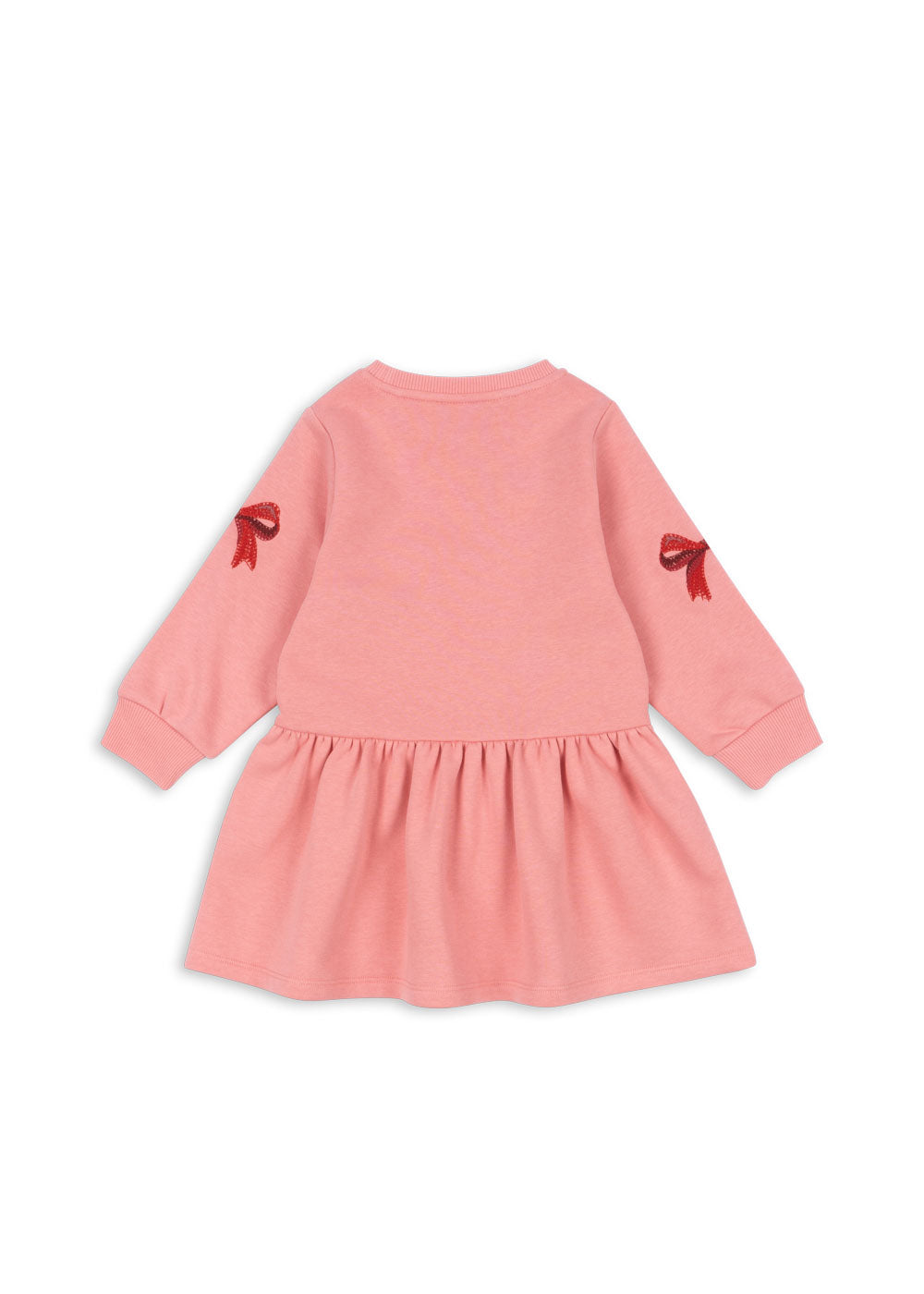 Lou Bow Sweat Dress OCS - Strawberry Ice