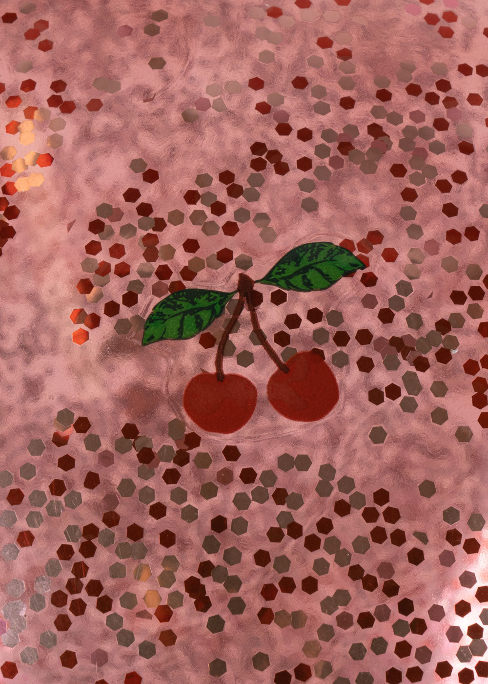 Glitter Jump Ball - Cherry