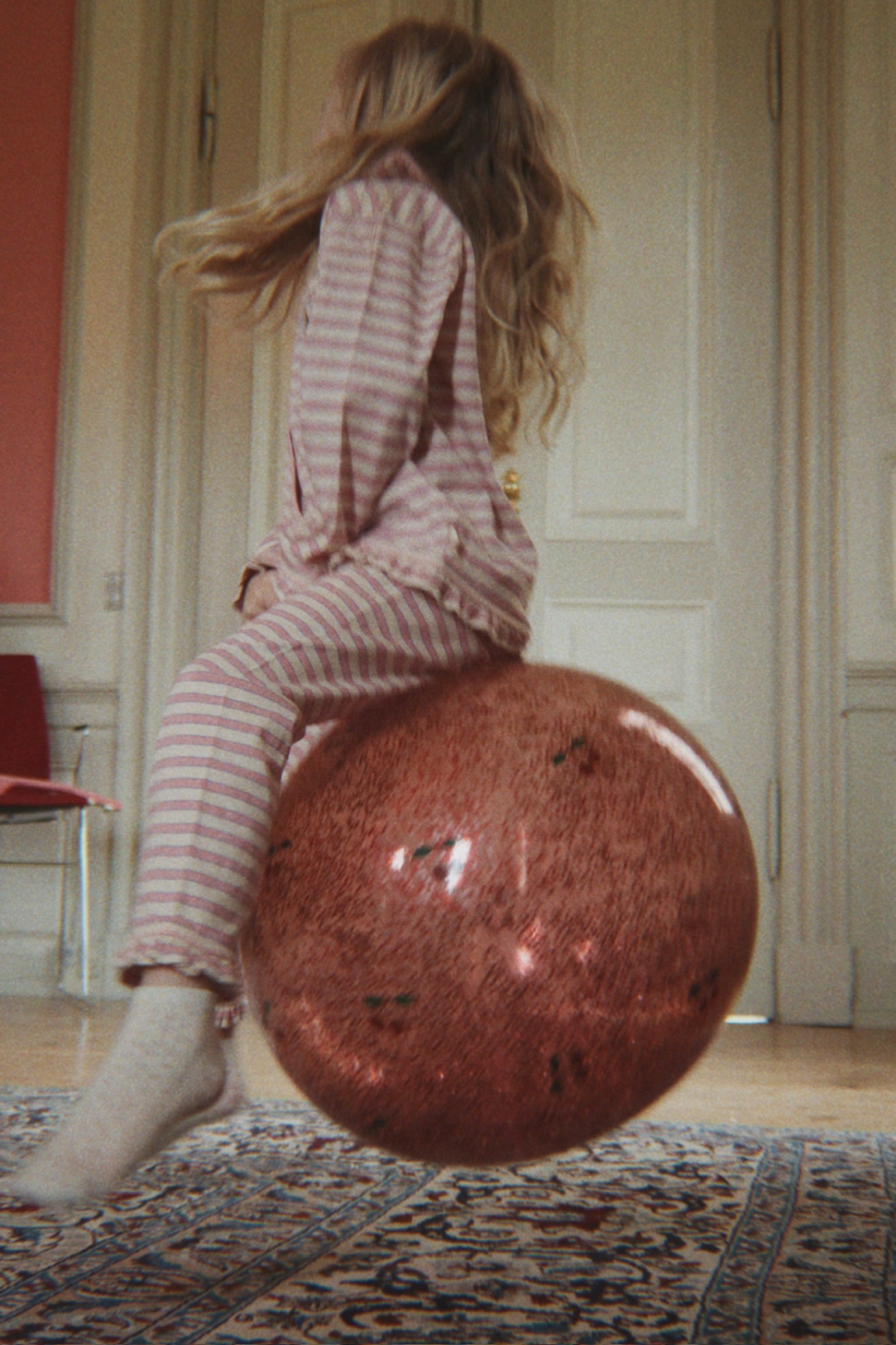 Glitter Jump Ball - Cherry