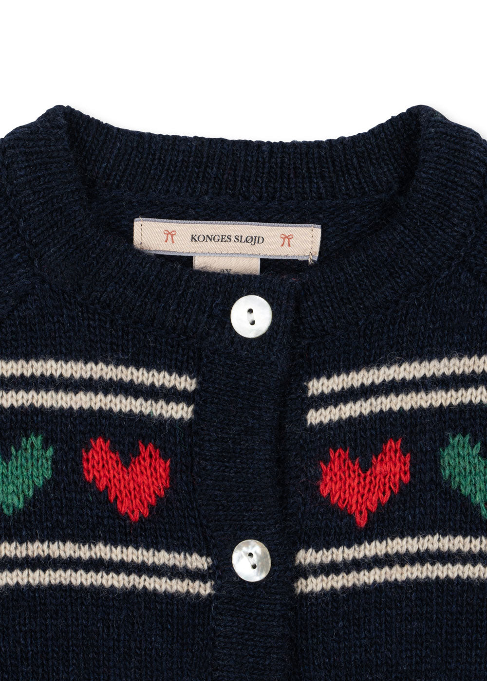 Belou Knit Cardigan - Heart
