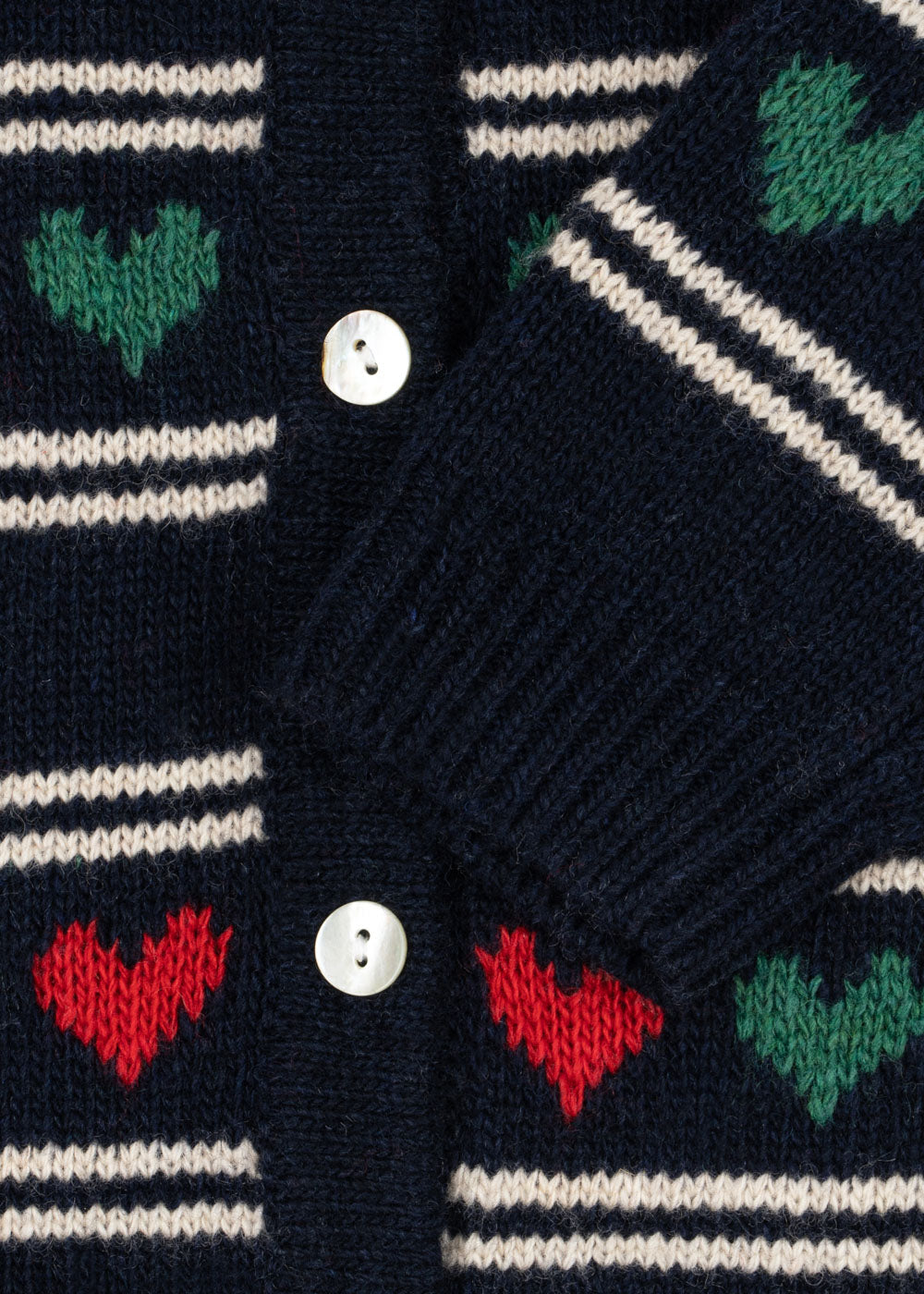 Belou Knit Cardigan - Heart