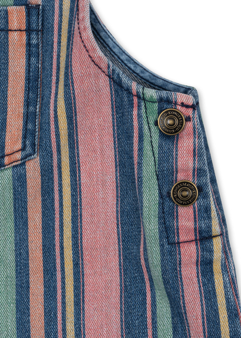 Magot Overalls GOTS - Miami Stripe