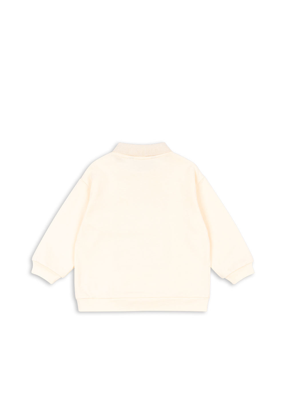 Spotty LS Polo - Buttercream