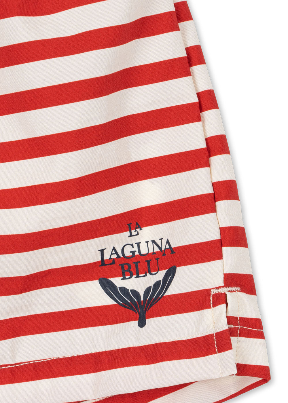 Asnou Swim Shorts - Stripe Rouge