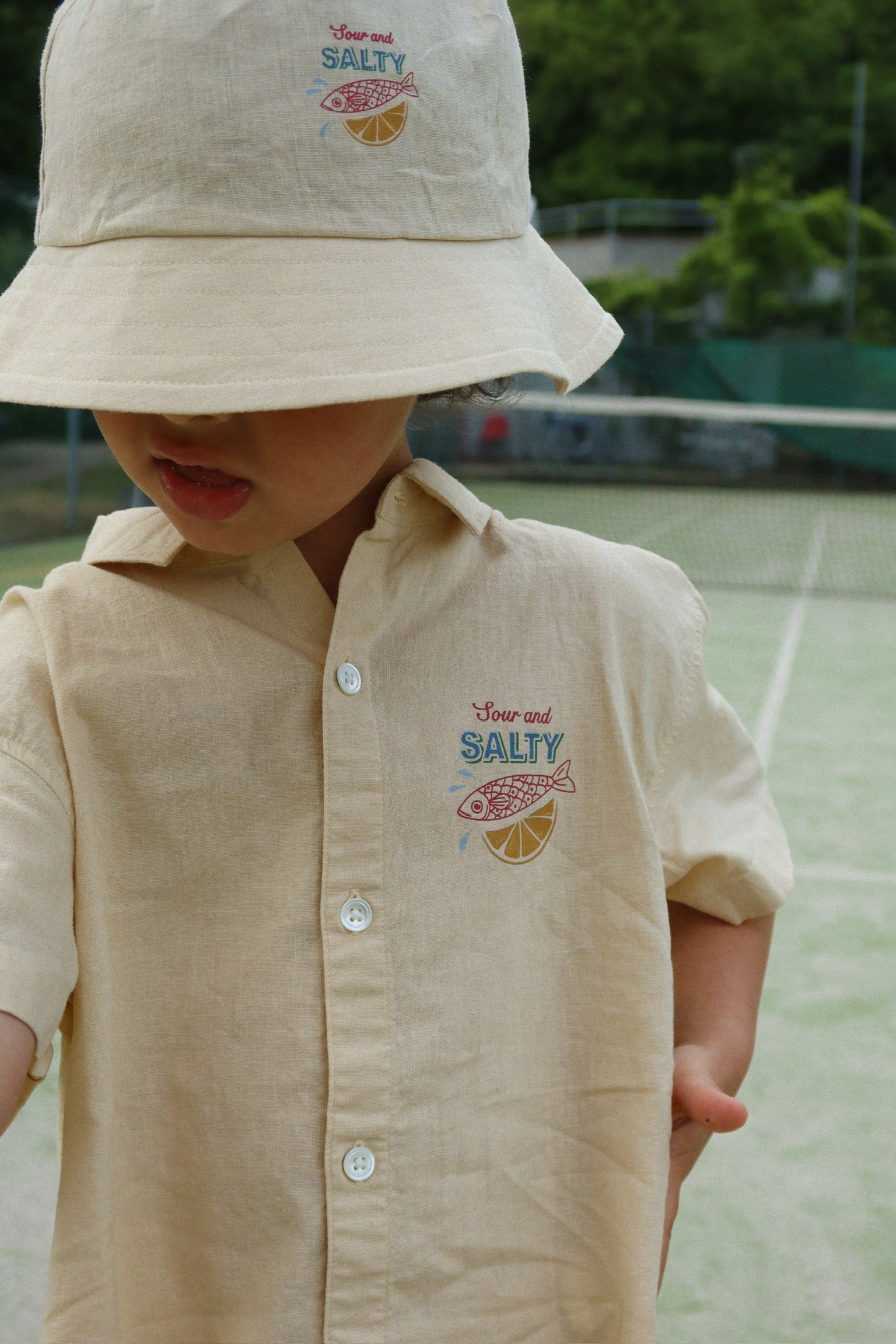 Franzen SS Linen Shirt - Sea Mist