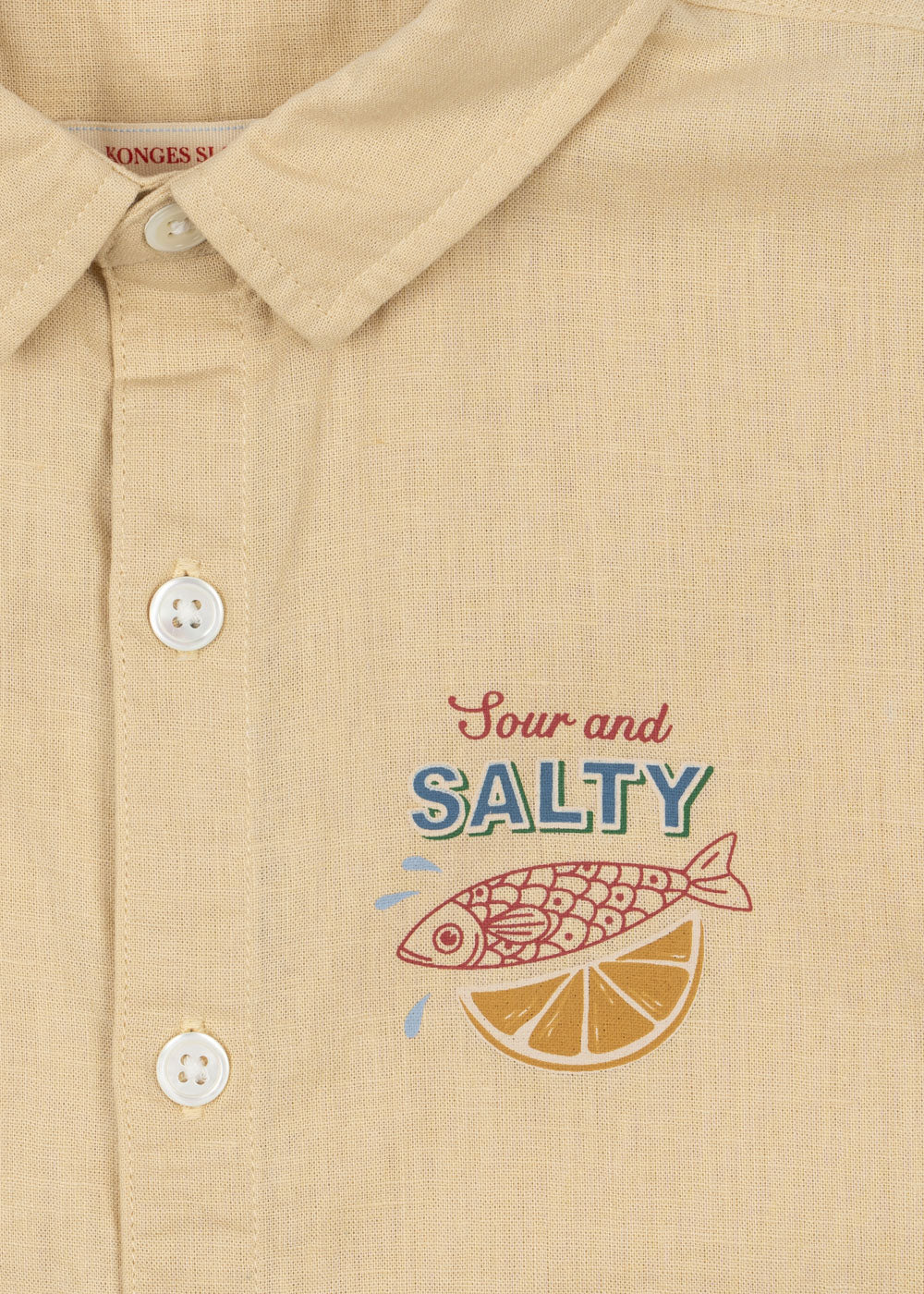 Franzen SS Linen Shirt - Sea Mist