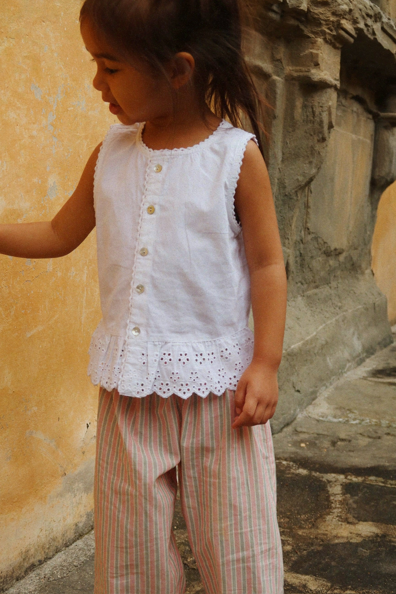 Evelina Top - Bright White