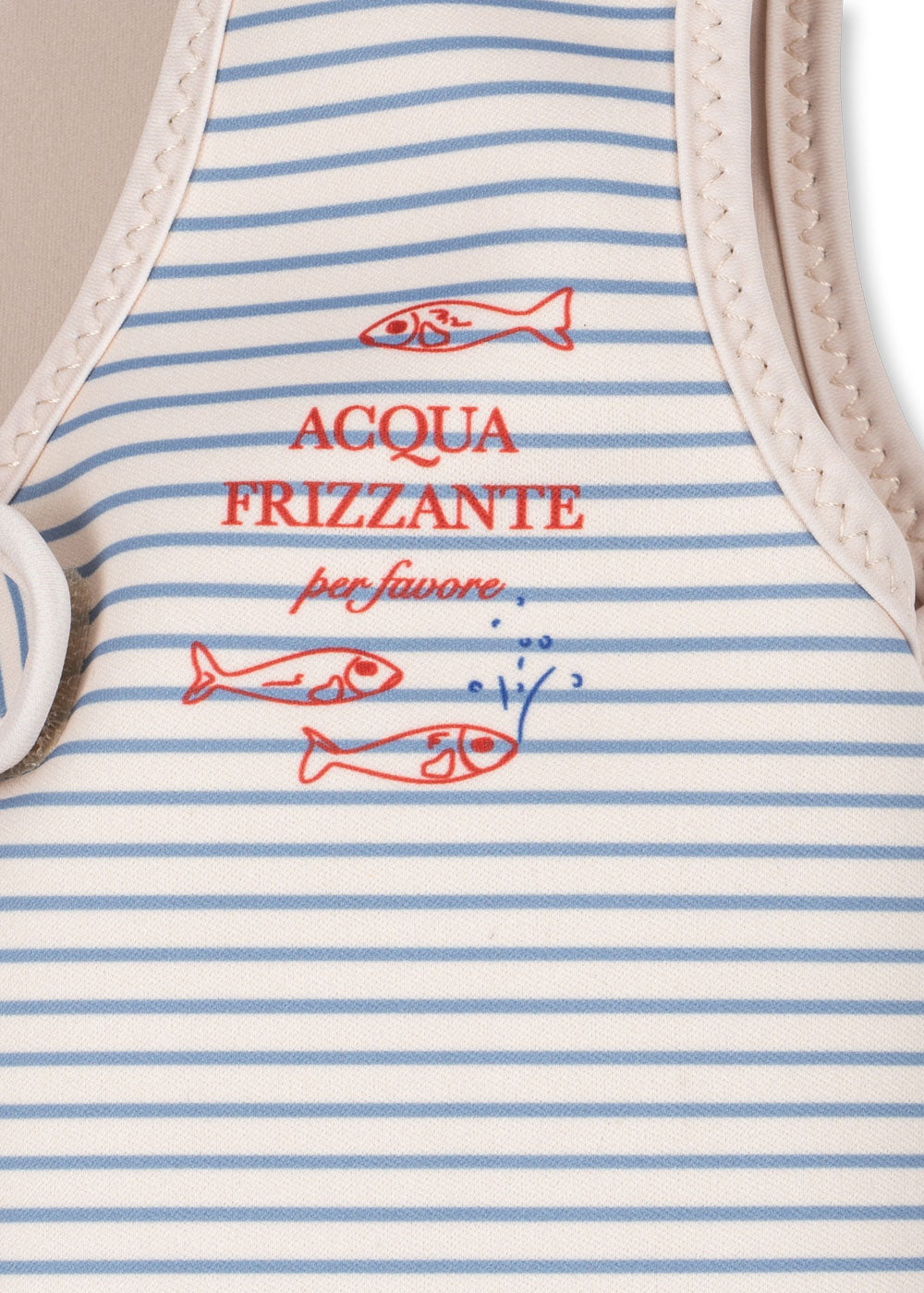Ellis Swim Vest - Stripe Blue