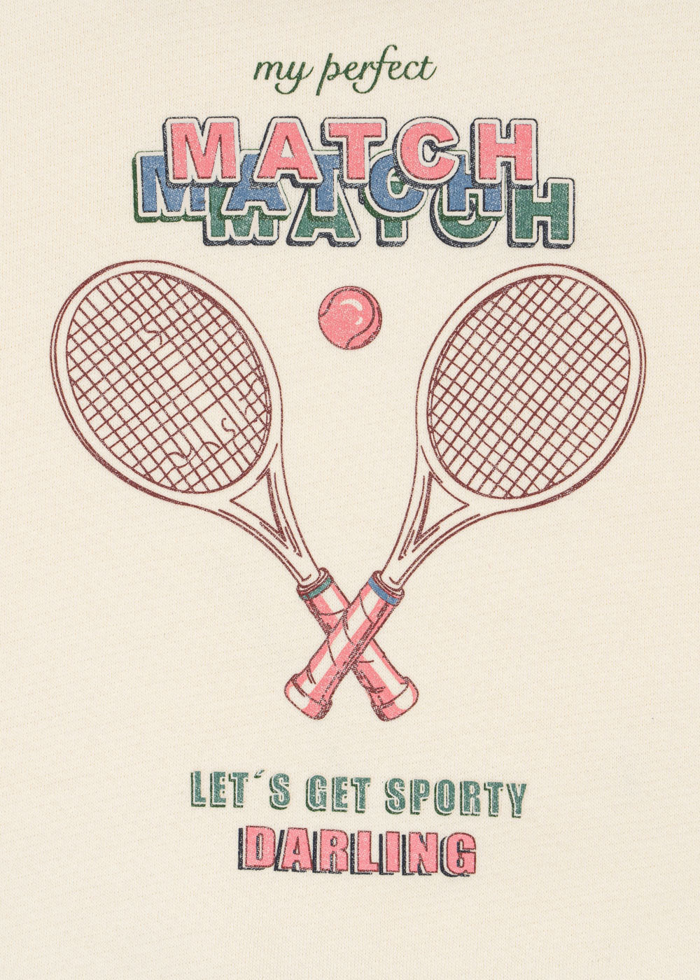 LOUPY LOU SWEAT SHIRT BUTTERCREAM