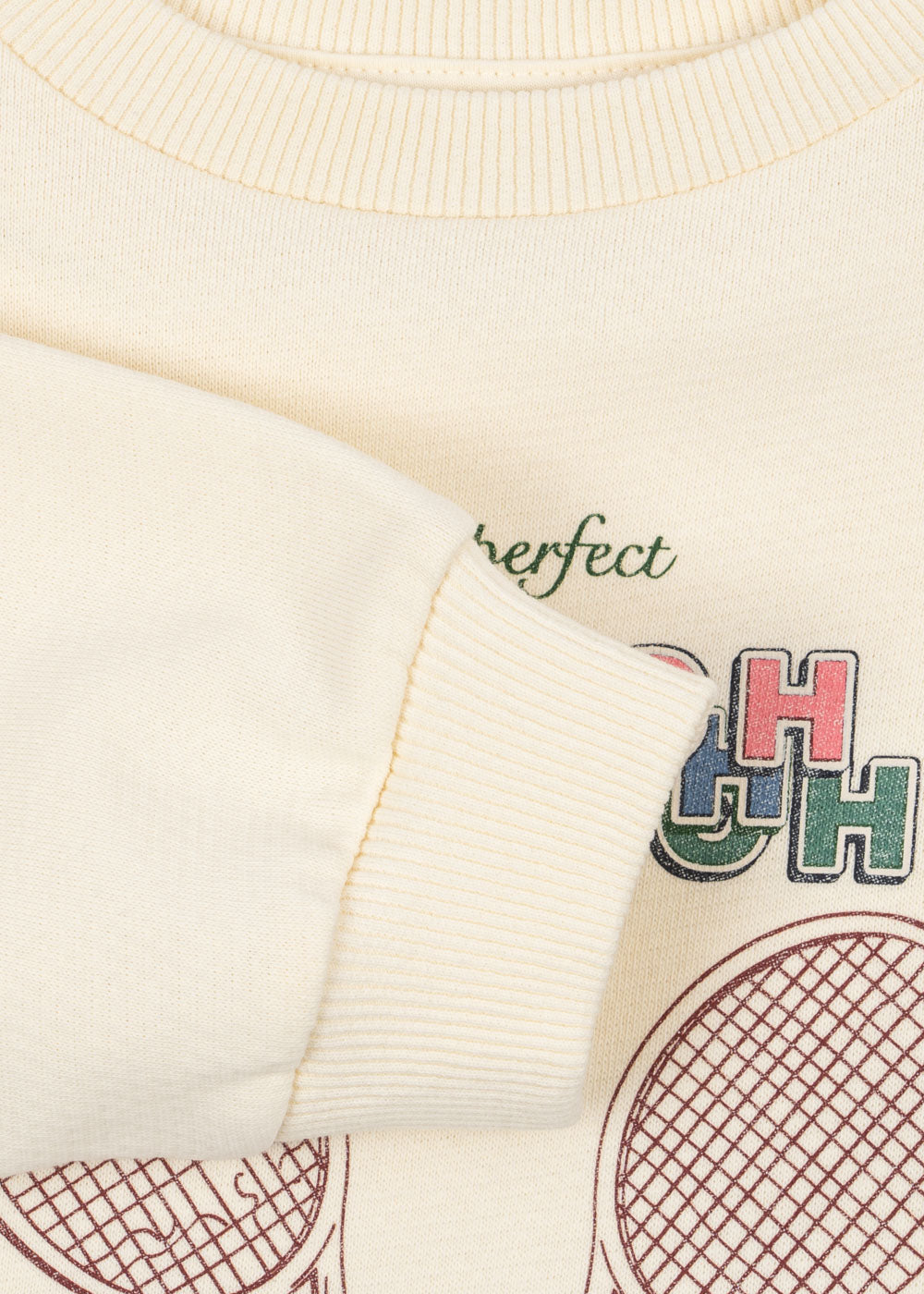 LOUPY LOU SWEAT SHIRT BUTTERCREAM