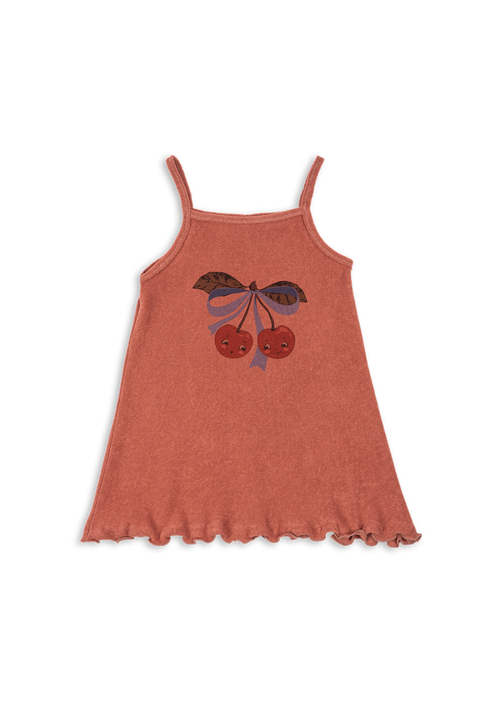 Itty Strap Dress GOTS - Canyon Rose
