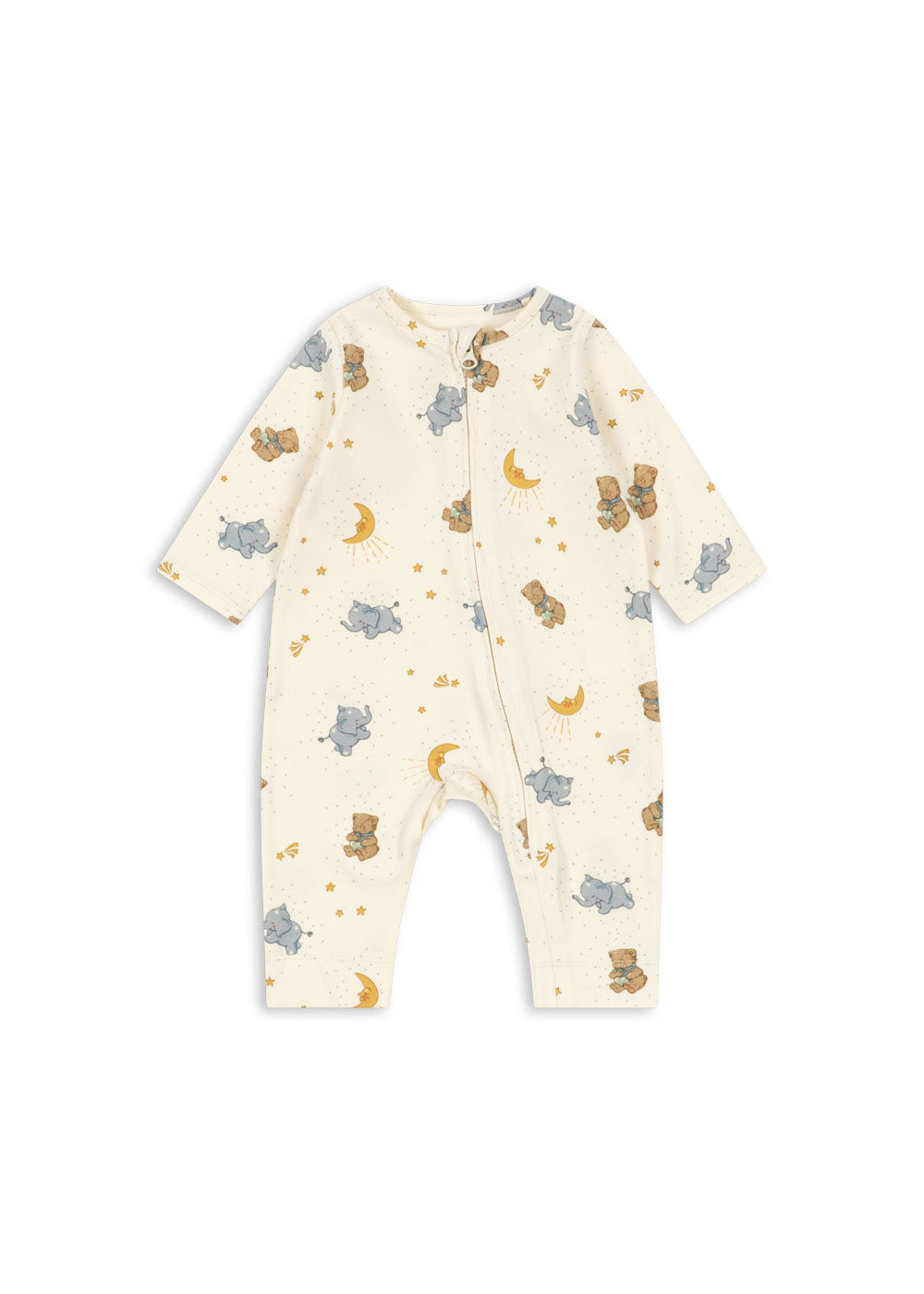 Basic Zip Onesie GOTS - Cucciolo